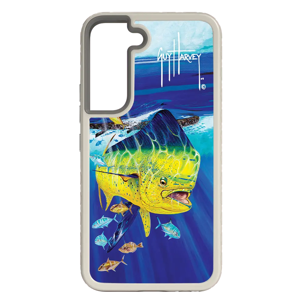 Guy Harvey Fortitude Series for Samsung Galaxy S22 - Golden Prize - Custom Case - Gray - cellhelmet