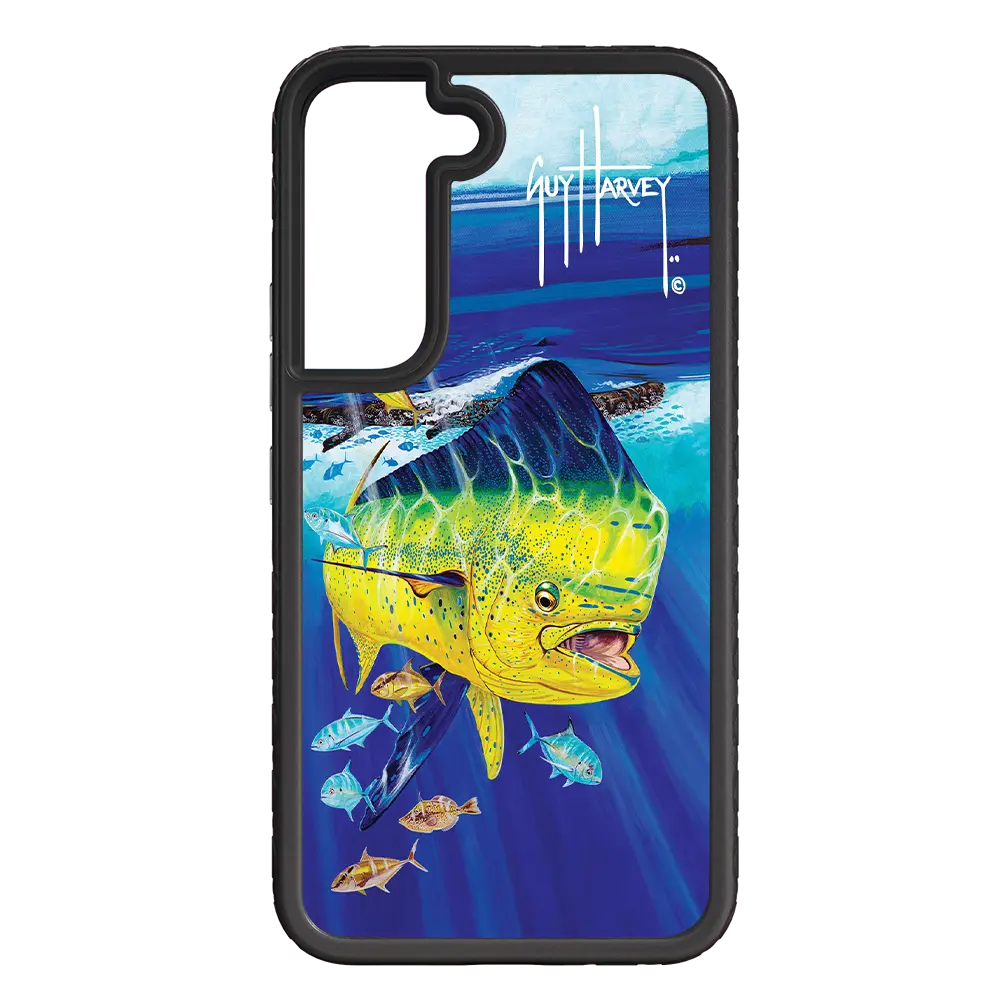 Guy Harvey Fortitude Series for Samsung Galaxy S22 - Golden Prize - Custom Case - OnyxBlack - cellhelmet