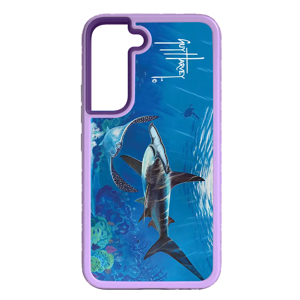 Guy Harvey Fortitude Series for Samsung Galaxy S22 Plus - Hammer Down - Custom Case - LilacBlossom - cellhelmet