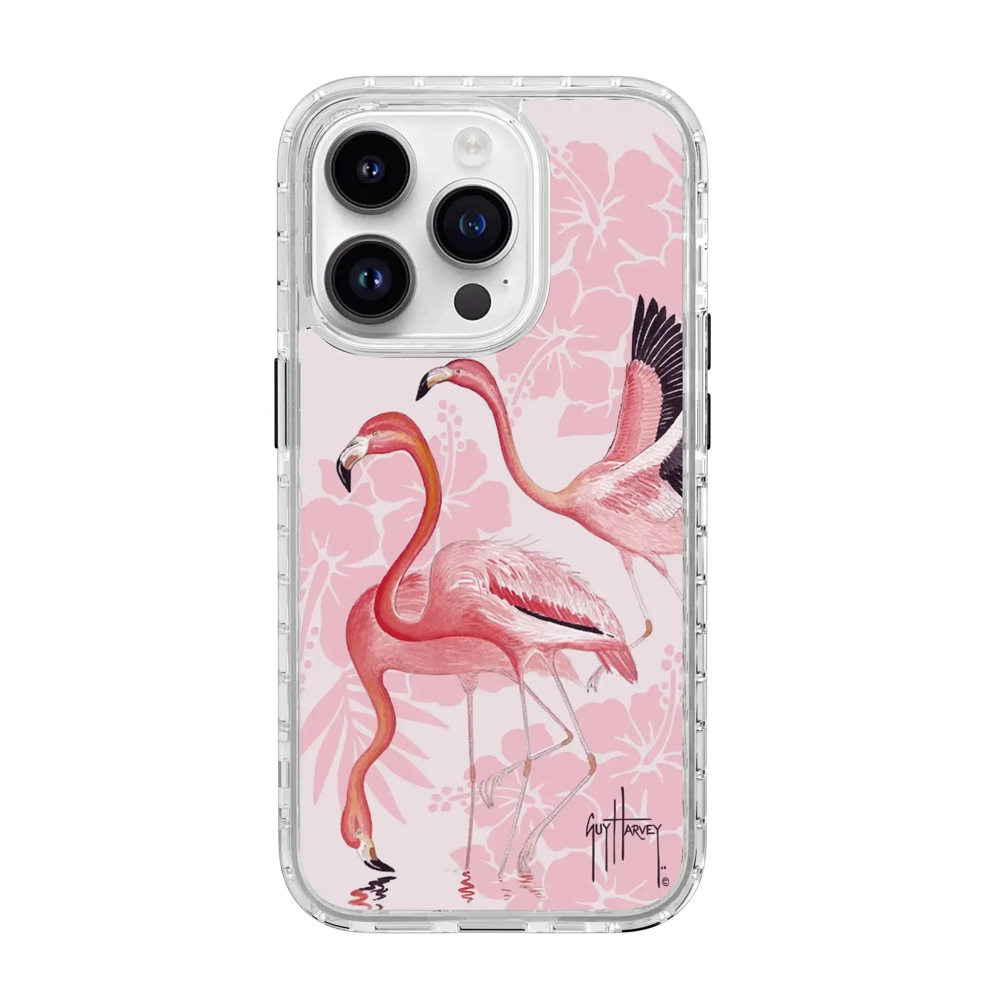 Guy Harvey Magnitude Series for Apple iPhone 14 Pro - Flamingo