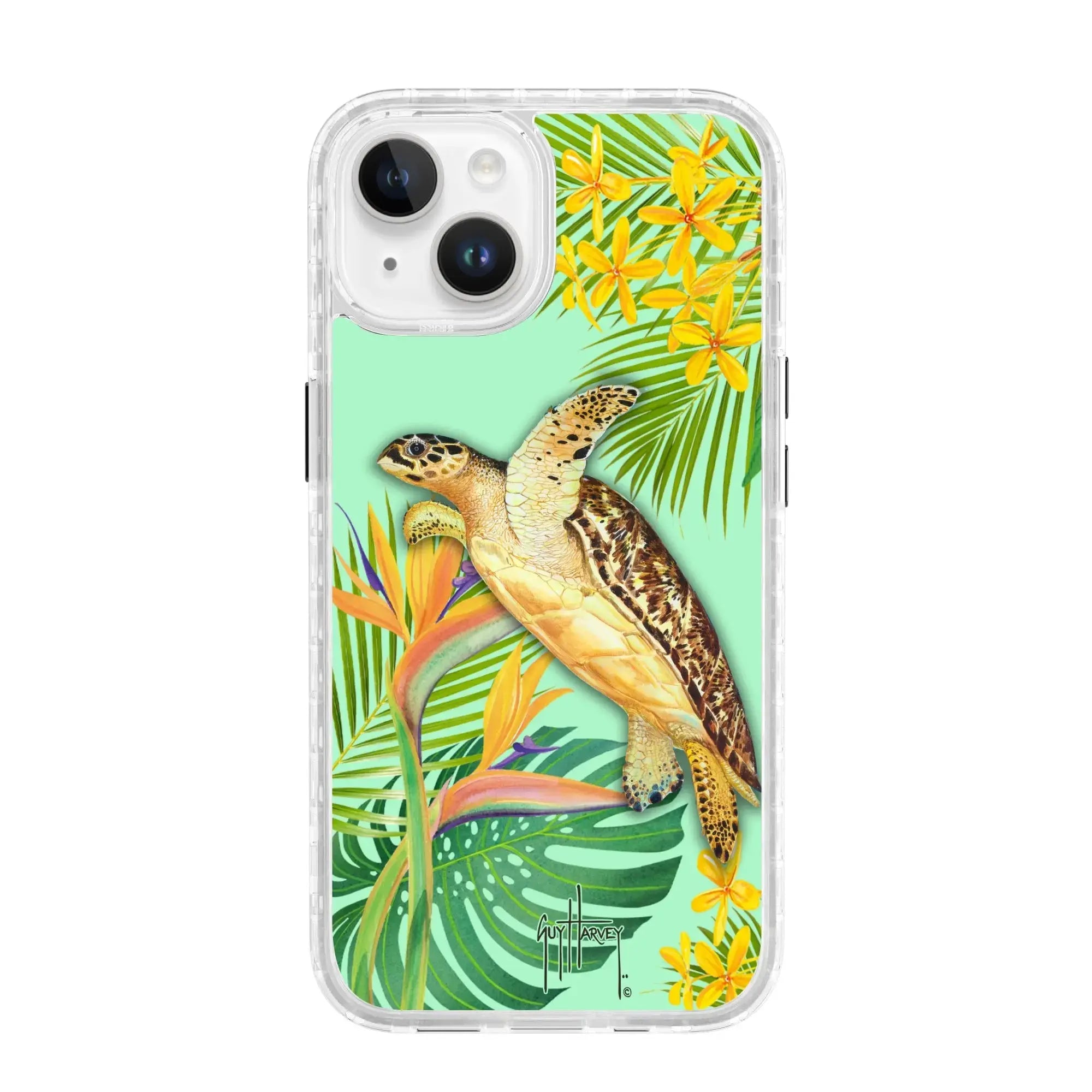 Guy Harvey Magnitude Series for Apple iPhone 14 - Turtle