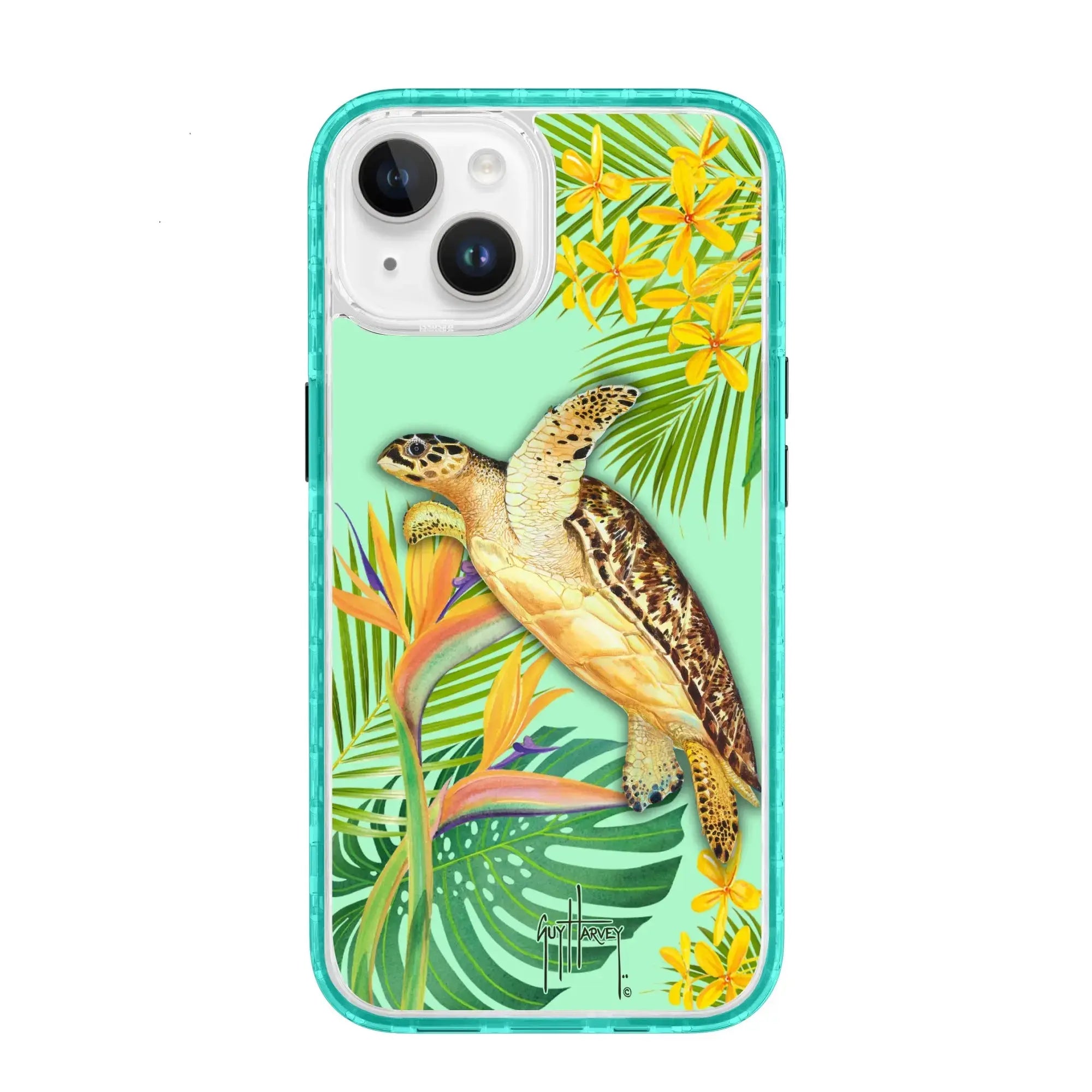 Guy Harvey Magnitude Series for Apple iPhone 14 - Turtle