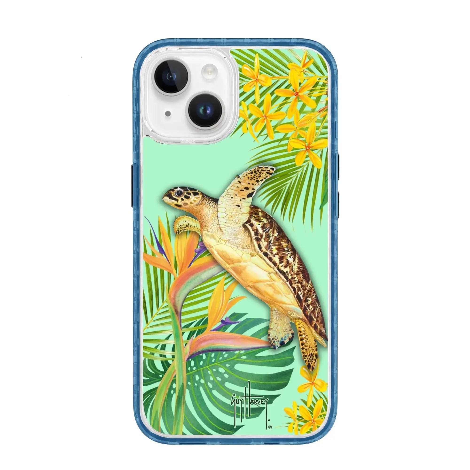 Guy Harvey Magnitude Series for Apple iPhone 14 - Turtle