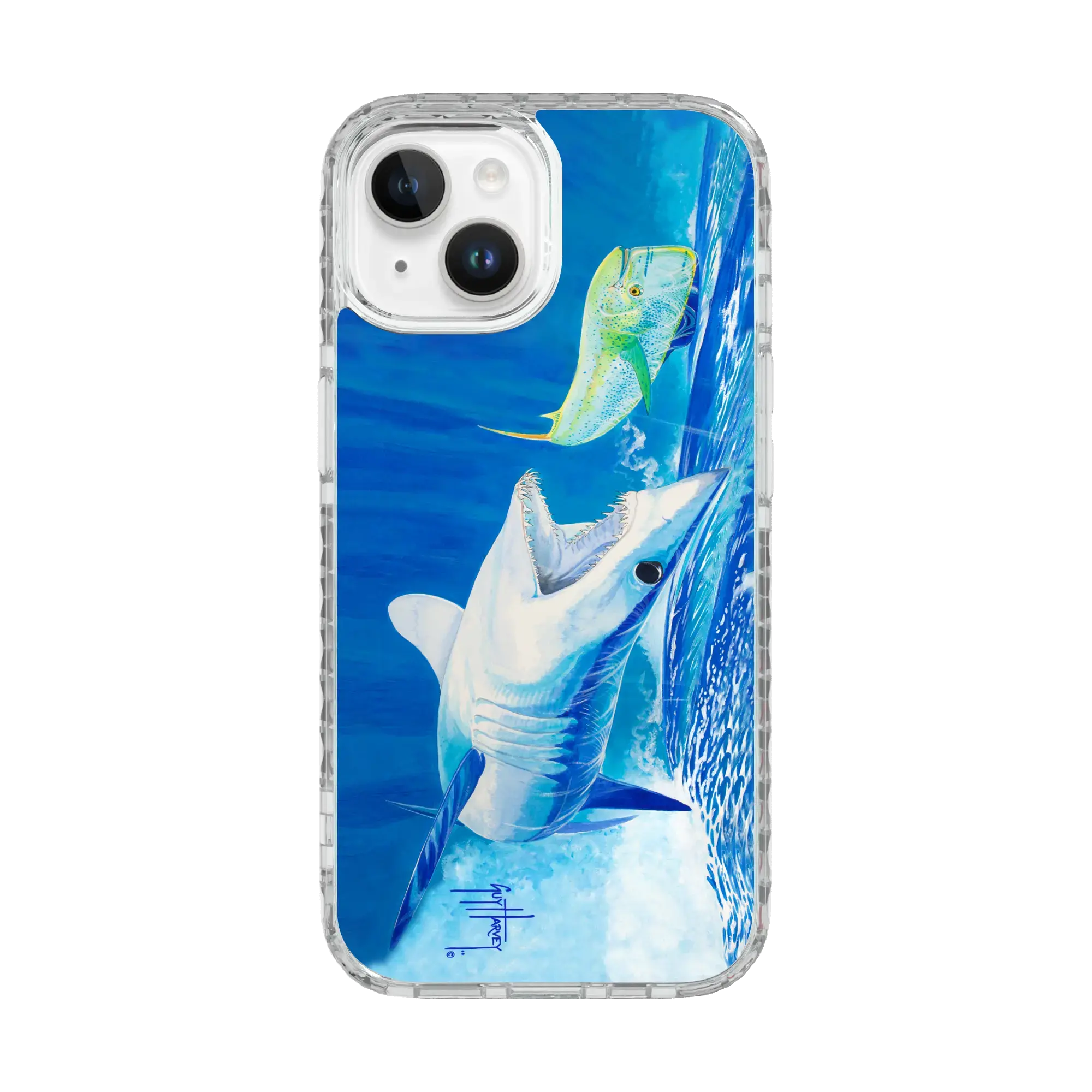 Guy Harvey Magnitude Series for Apple iPhone 15 Plus - Bull Hunter