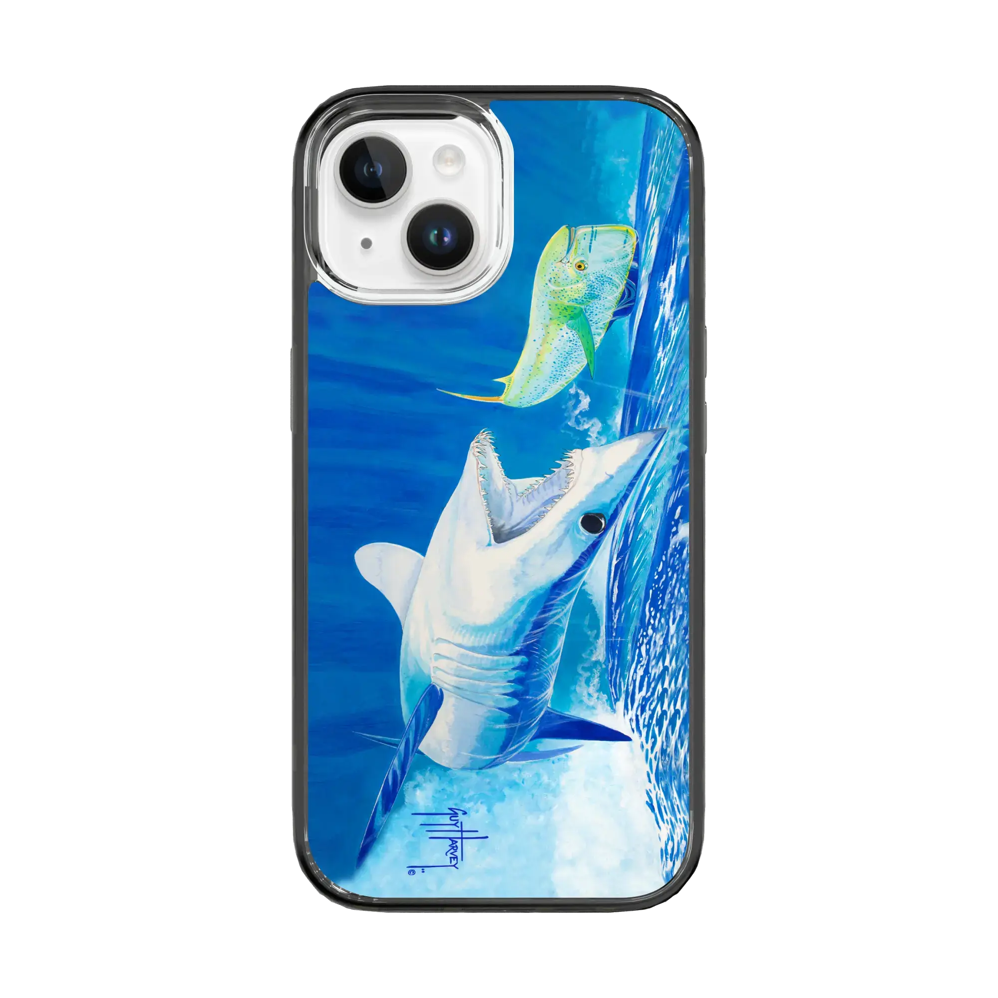 Guy Harvey Magnitude Series for Apple iPhone 15 Plus - Bull Hunter