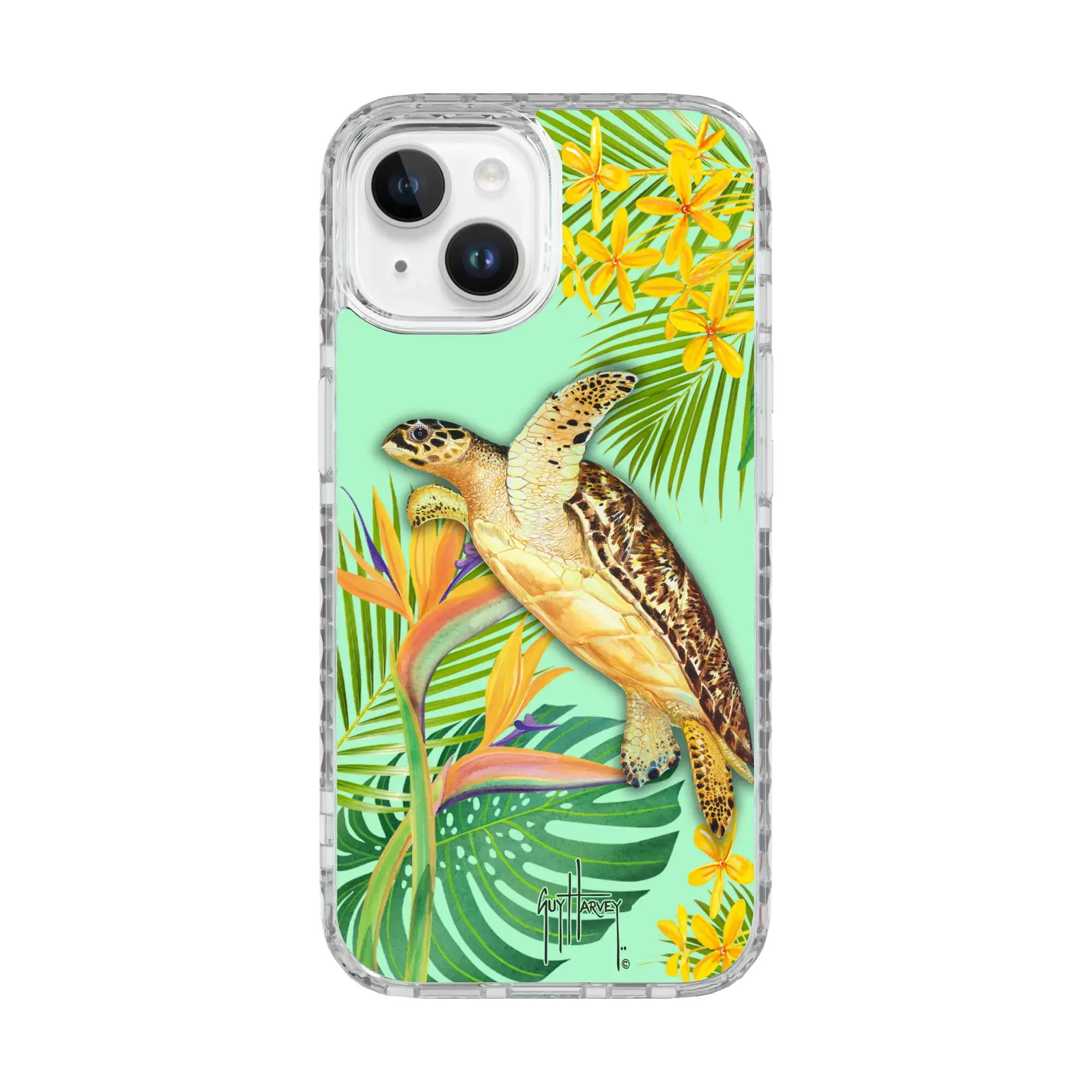 Guy Harvey Magnitude Series for Apple iPhone 15 Plus - Turtle