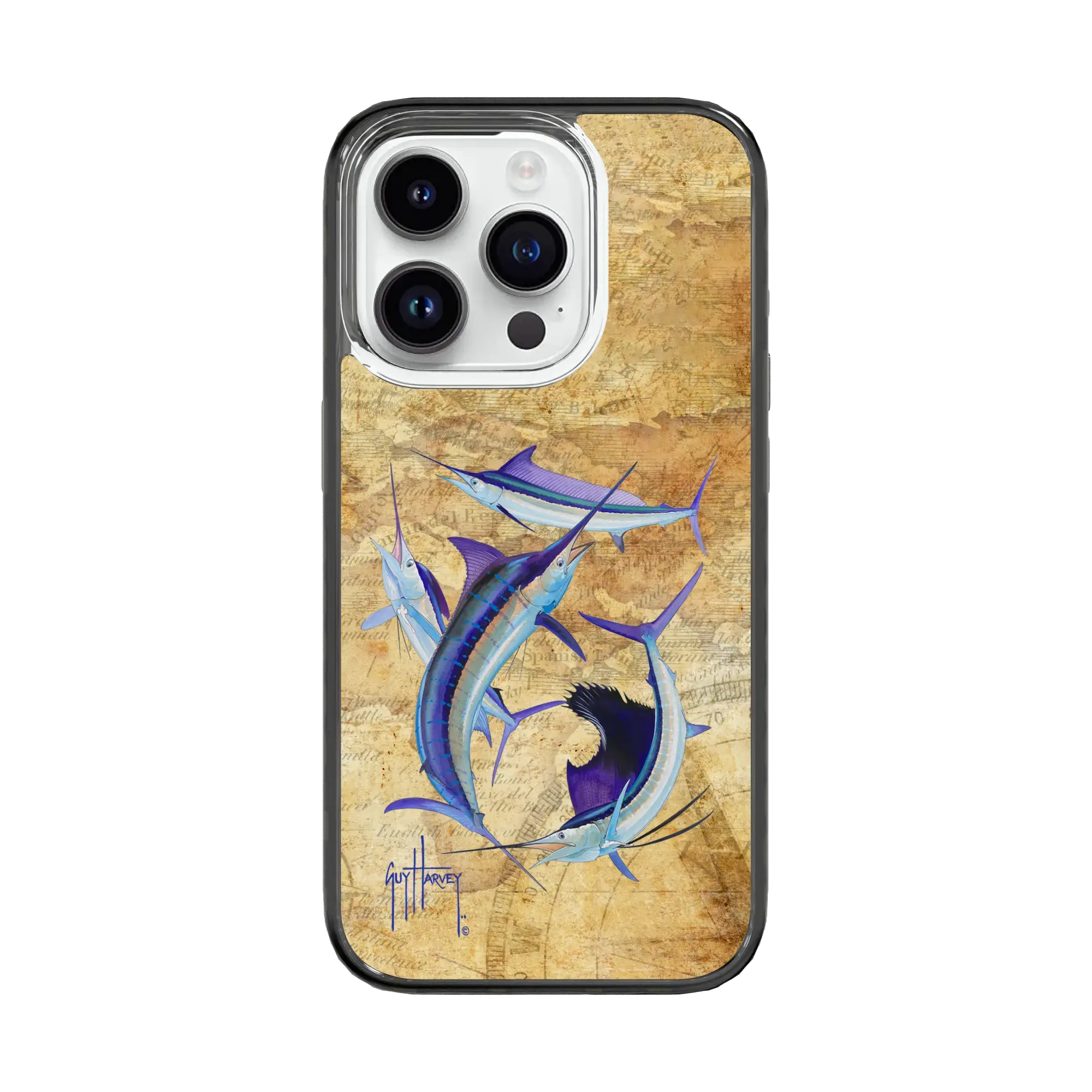 Guy Harvey Magnitude Series for Apple iPhone 15 Pro - Bill Collage