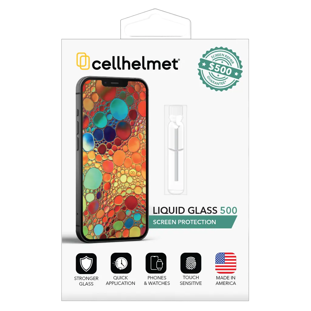 Cellhelmet® Tempered Glass Screen Protector With $300 Coverage