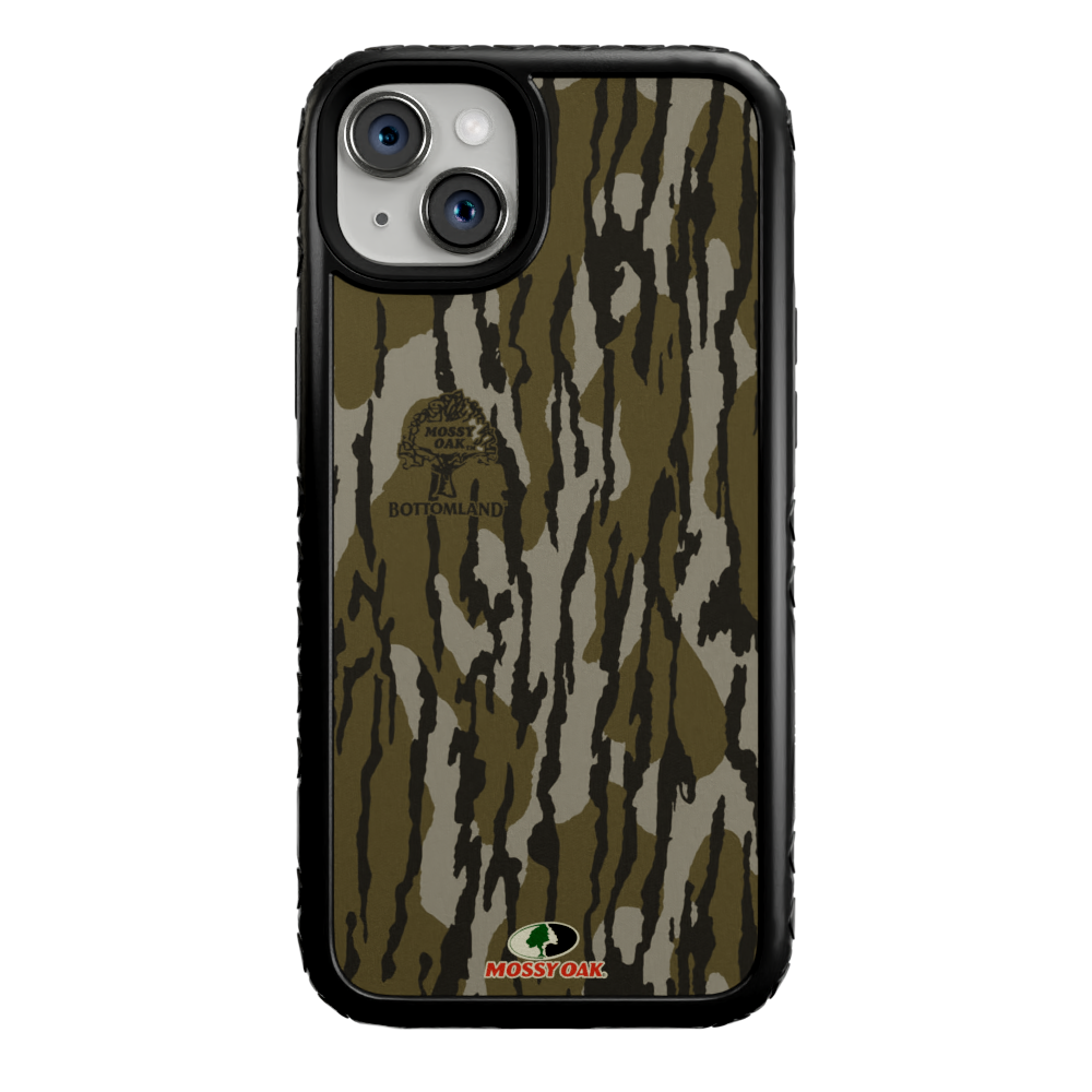 Mossy Oak Fortitude Case for Apple iPhone 14 Plus  - Bottomland Orig Onyx Black