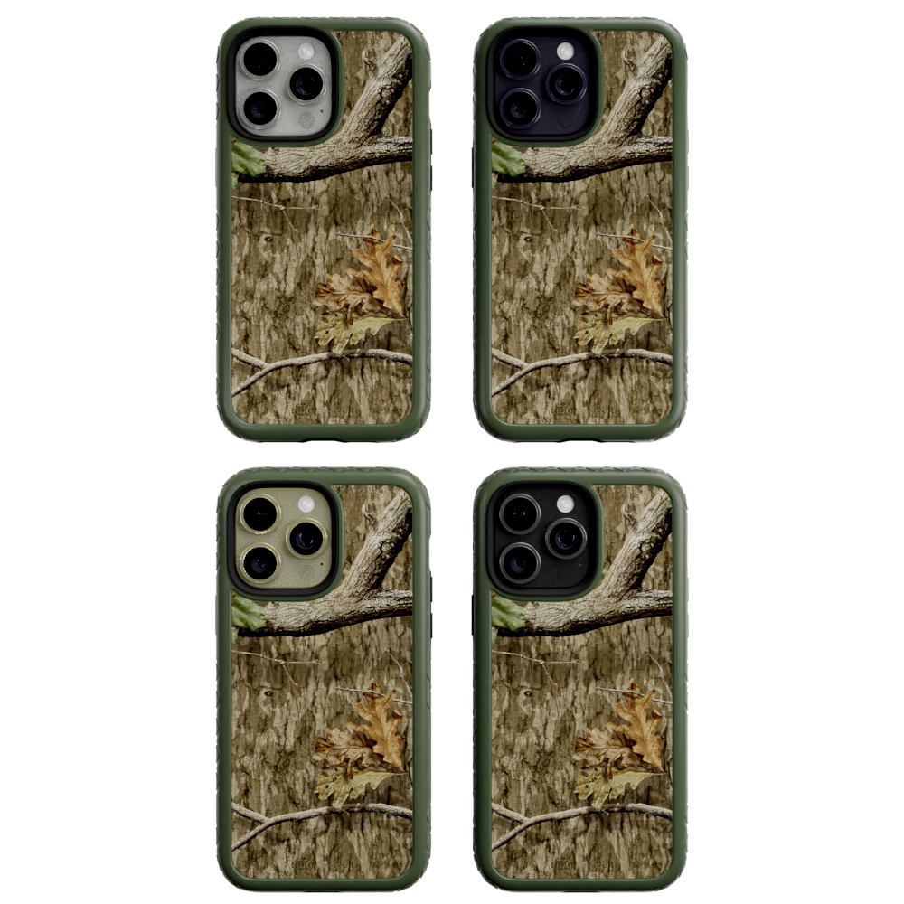 Mossy Oak Fortitude for Apple iPhone 14 Pro - Country Roots Olive Drab Green