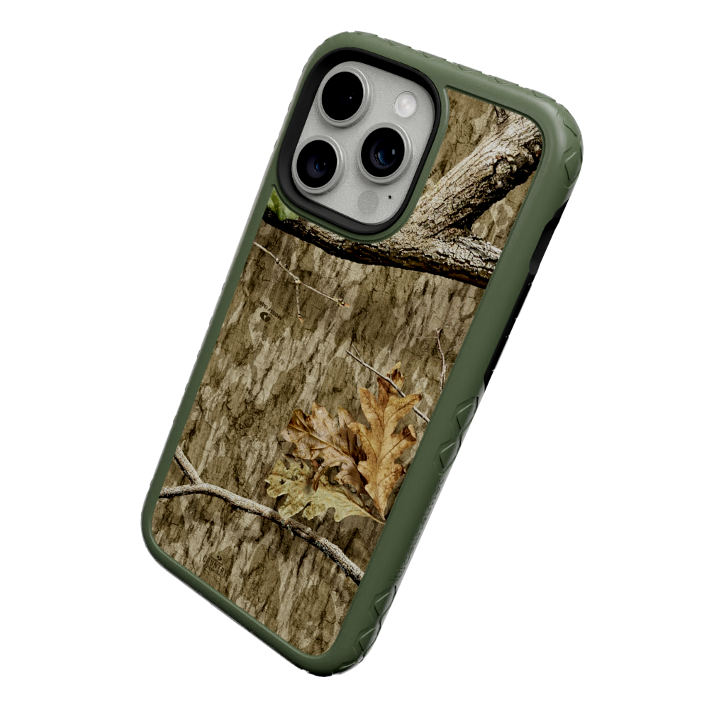 Mossy Oak Fortitude for Apple iPhone 14 Pro - Country Roots Olive Drab Green