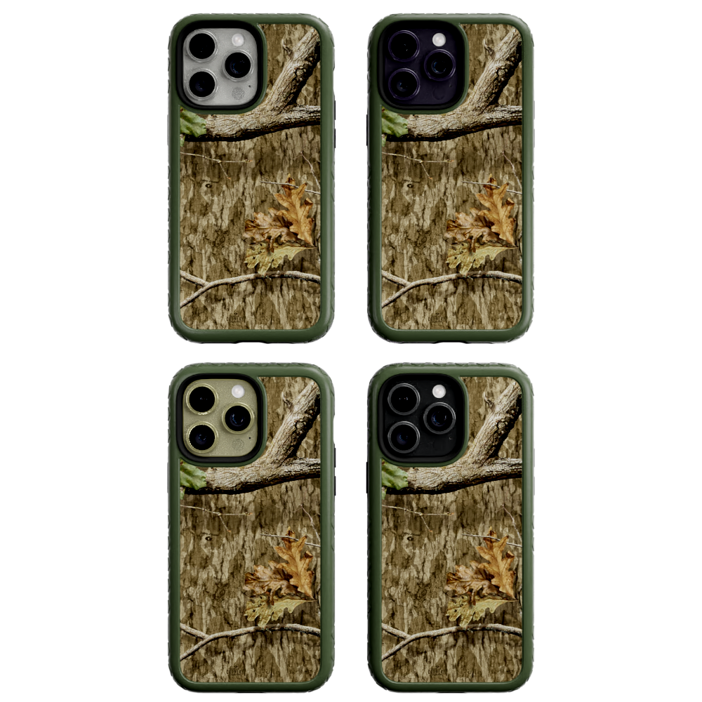 Mossy Oak Fortitude for Apple iPhone 14 Pro - Country Roots Olive Drab Green