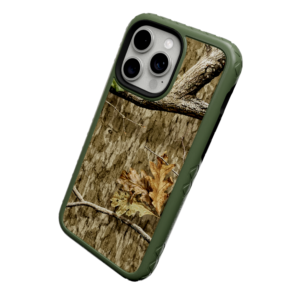 Mossy Oak Fortitude for Apple iPhone 14 Pro - Country Roots Olive Drab Green