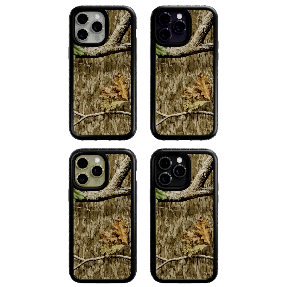 Mossy Oak Fortitude for Apple iPhone 14 Pro - Country Roots Onyx Black