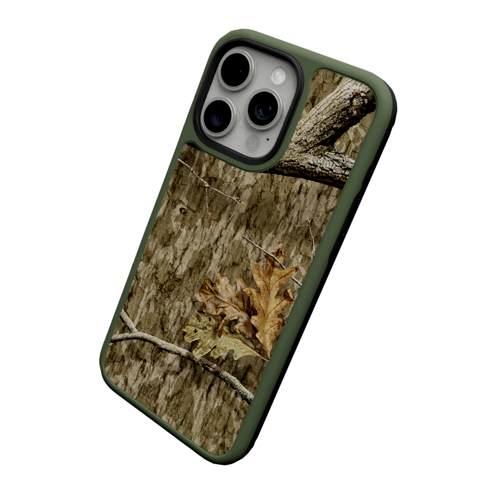 Mossy Oak Fortitude for Apple iPhone 15 Pro Max - Country Roots Olive Drab Green