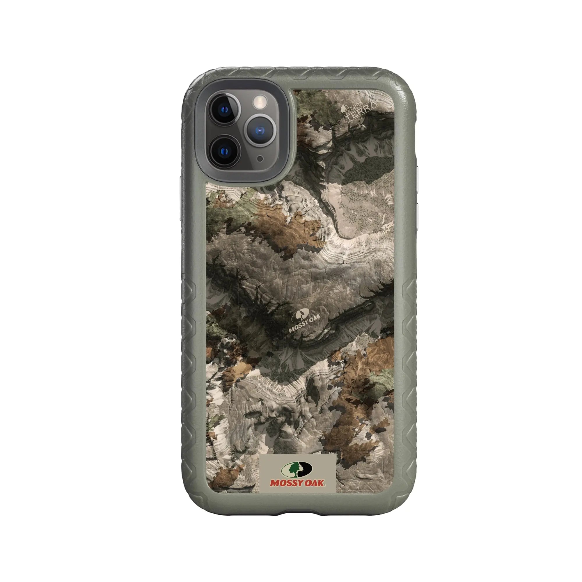 Mossy Oak Fortitude Series for Apple iPhone 11 Pro Max - Terra Gila - Custom Case - OliveDrabGreen - cellhelmet