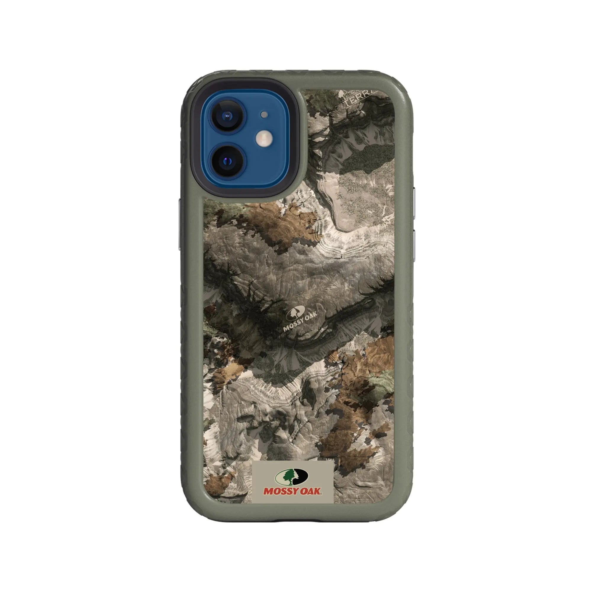 Mossy Oak Fortitude Series for Apple iPhone 12 Mini - Terra Gila - Custom Case - OliveDrabGreen - cellhelmet