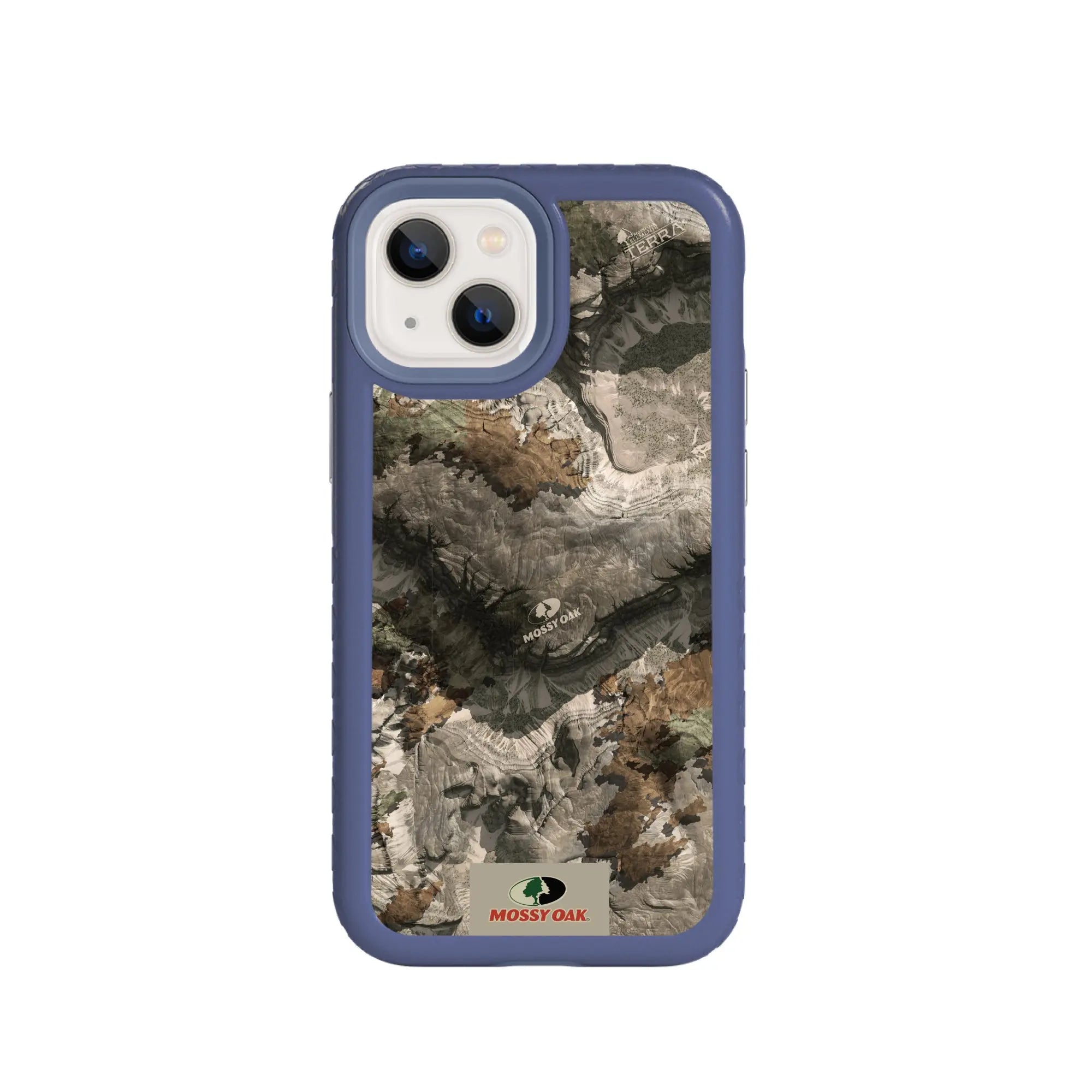 Mossy Oak Fortitude Series for Apple iPhone 13 MIni - Terra Gila - Custom Case - SlateBlue - cellhelmet