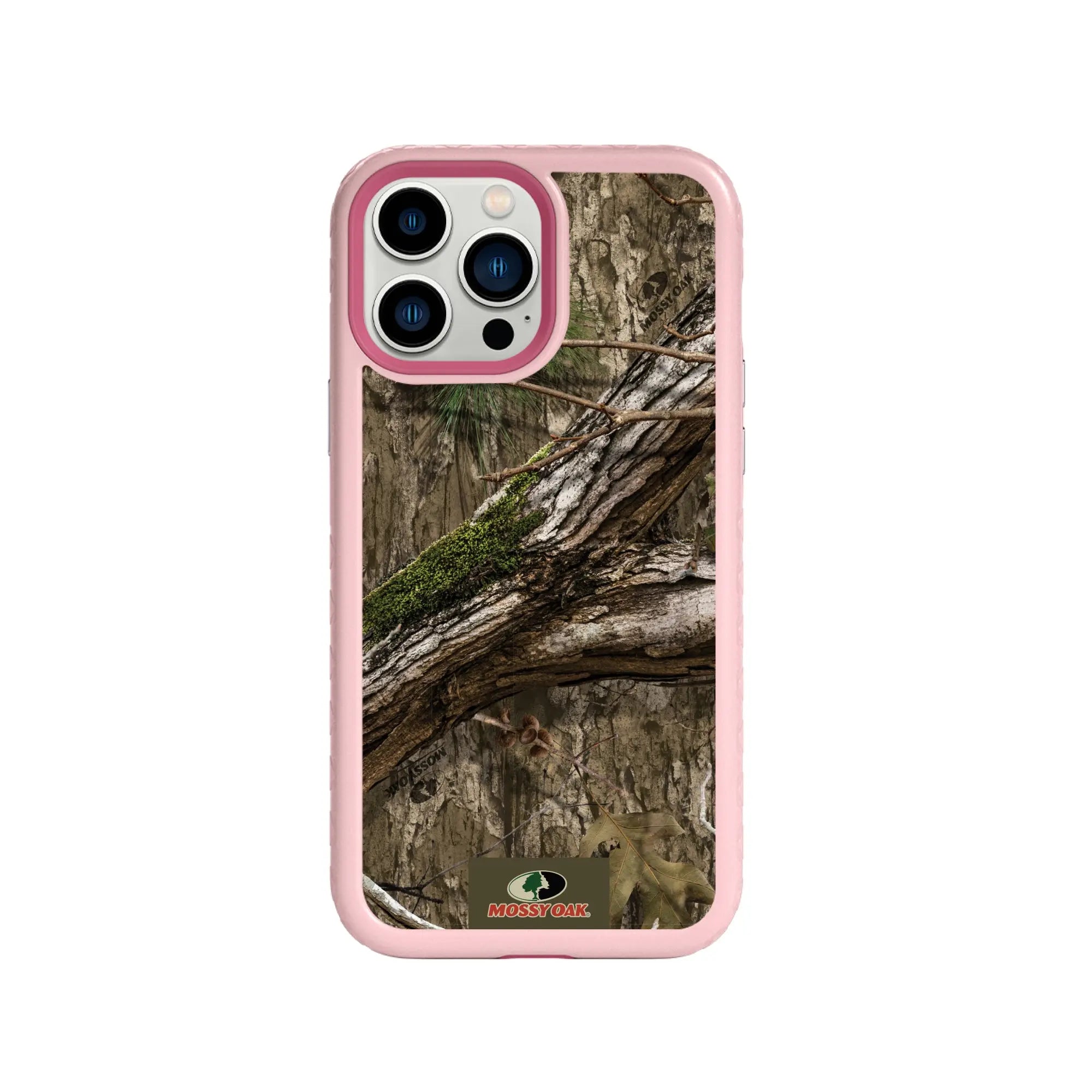 Mossy Oak Fortitude Series for Apple iPhone 13 Pro Max - Country DNA - Custom Case - PinkMagnolia - cellhelmet