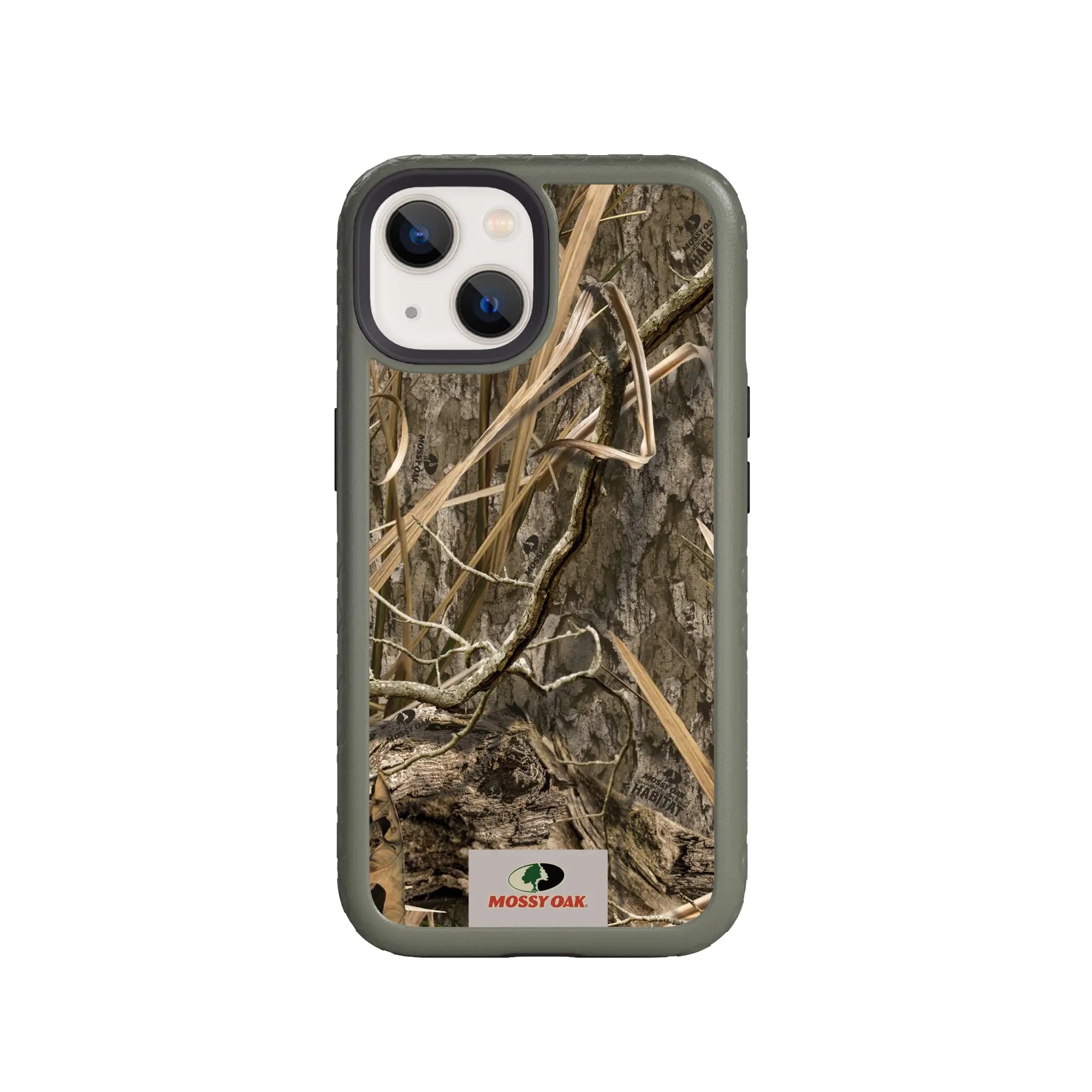 Mossy Oak Fortitude Series for Apple iPhone 14 - Shadow Grass - Custom Case - OliveDrabGreen - cellhelmet