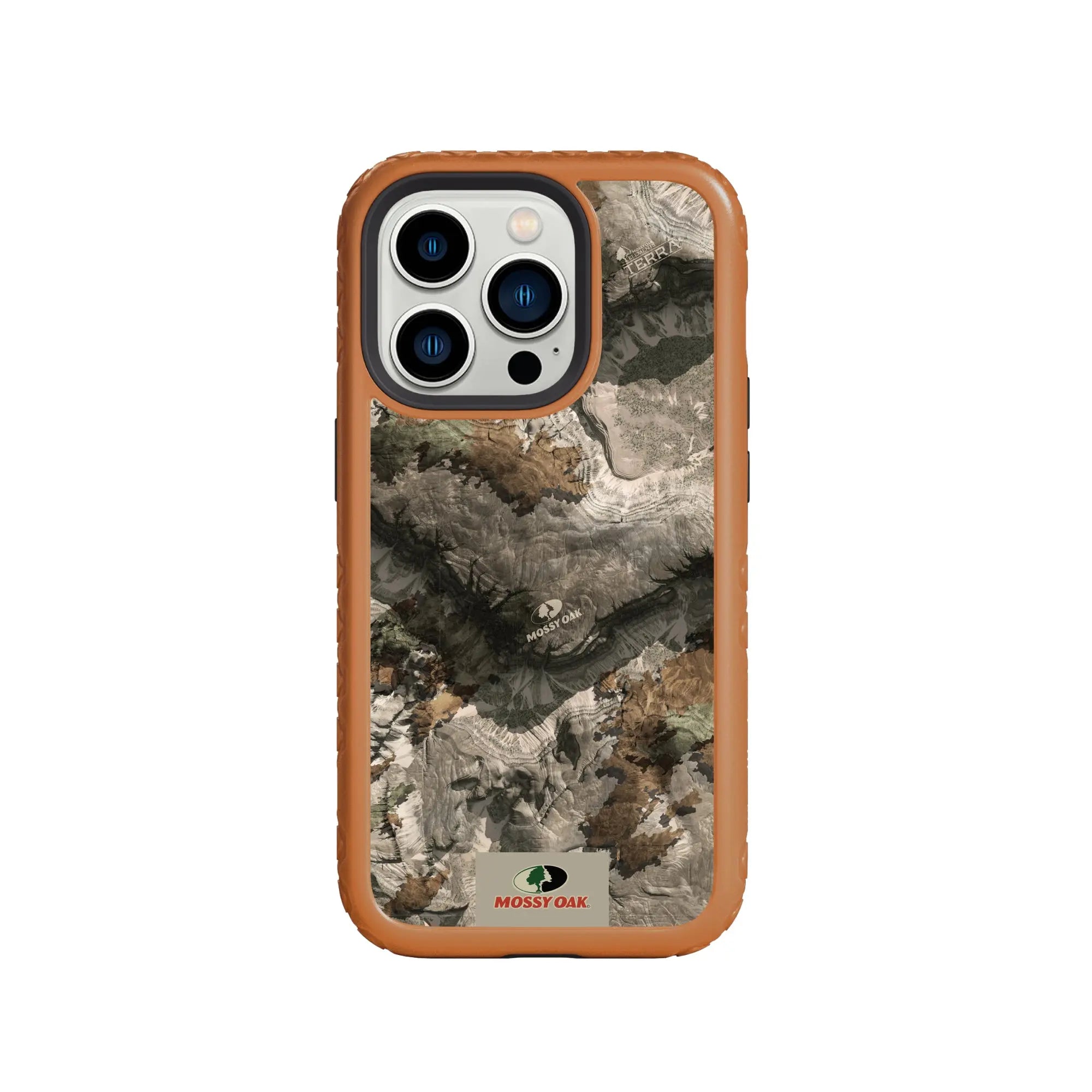 Mossy Oak Fortitude Series for Apple iPhone 14 Pro - Terra Gila - Custom Case - PumpkinSpice - cellhelmet