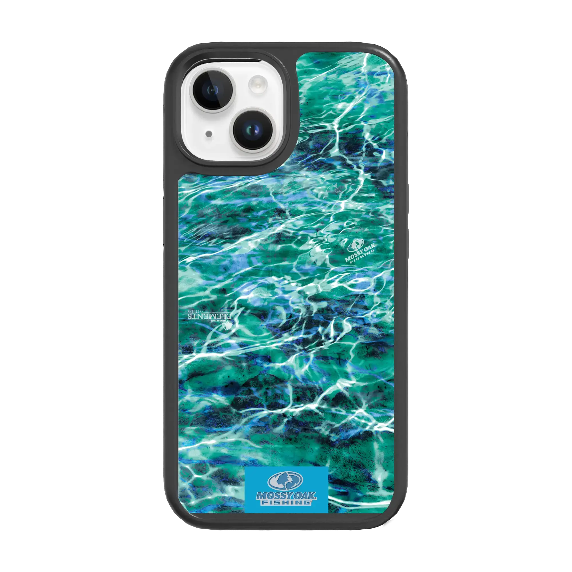 Mossy Oak Fortitude Series for Apple iPhone 15 - Agua Seafoam