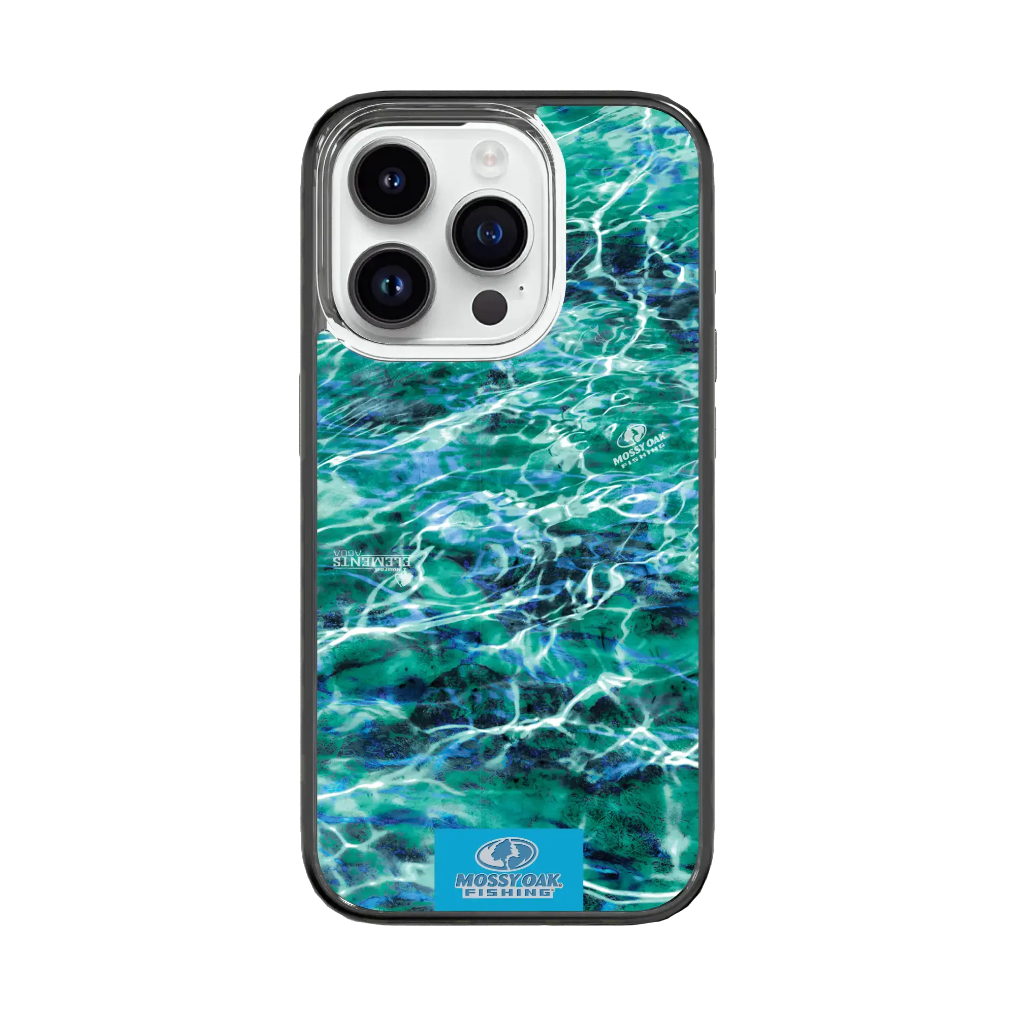 Mossy Oak Fortitude Series for Apple iPhone 15 Pro - Agua Seafoam