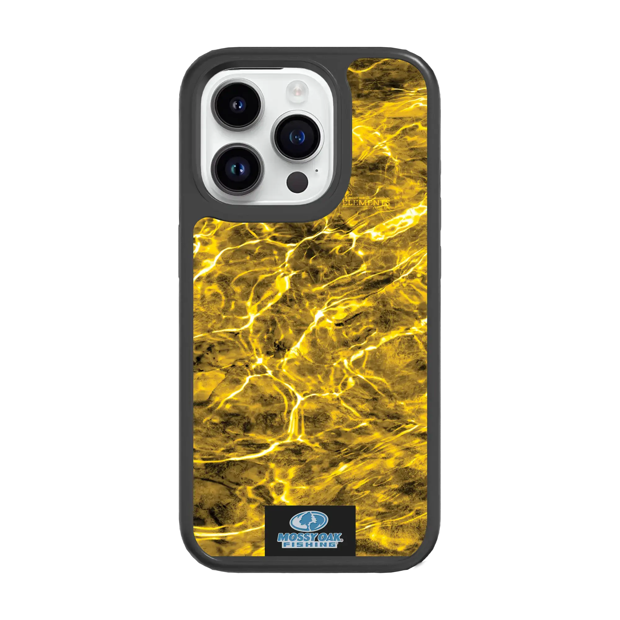 Mossy Oak Fortitude Series for Apple iPhone 15 Pro - Agua Yellowfin