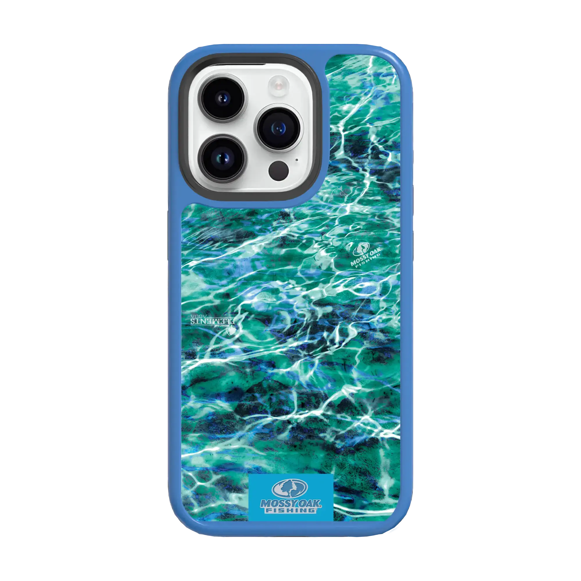 Mossy Oak Fortitude Series for Apple iPhone 15 Pro Max - Agua Seafoam