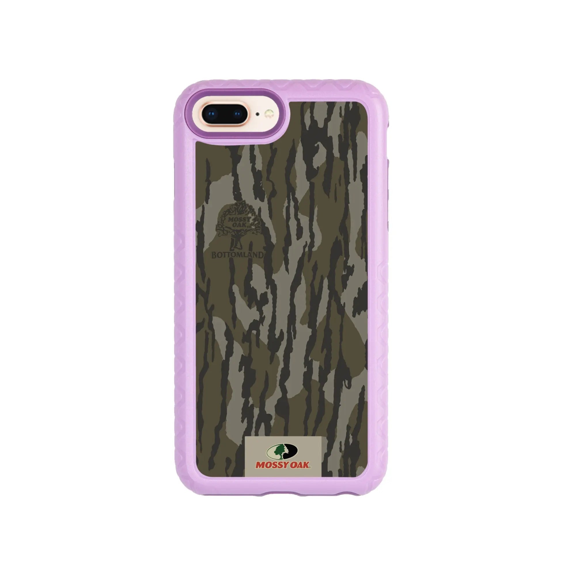 Mossy Oak Fortitude Series for Apple iPhone 6/7/8 Plus - Bottomland Orig - Custom Case - LilacBlossomPurple - cellhelmet