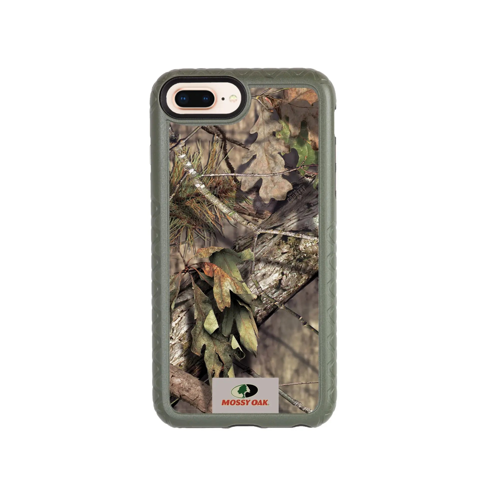 Mossy Oak Fortitude Series for Apple iPhone 6/7/8 Plus - Breakup Country - Custom Case - OliveDrabGreen - cellhelmet