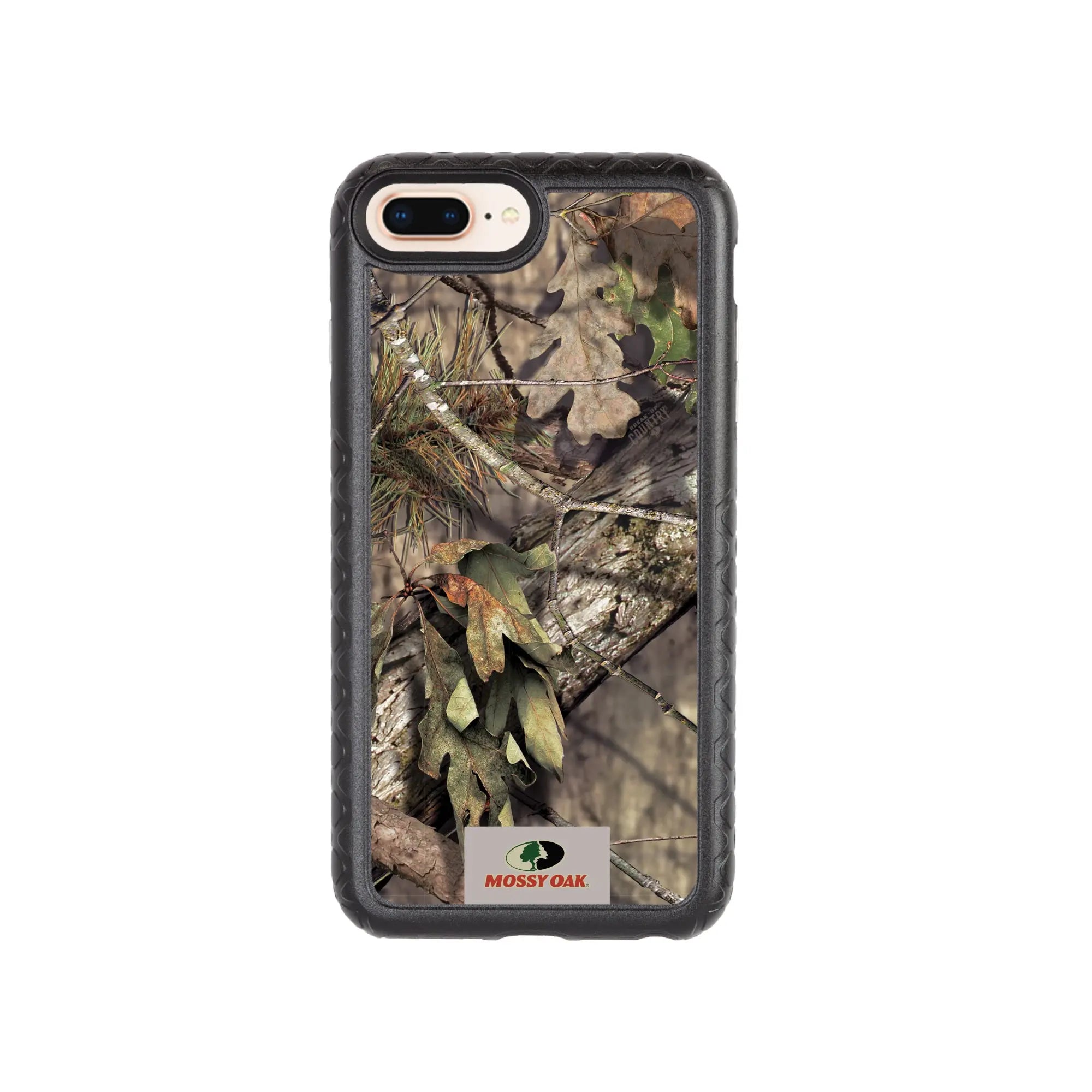 Mossy Oak Fortitude Series for Apple iPhone 6/7/8 Plus - Breakup Country - Custom Case - OnyxBlack - cellhelmet