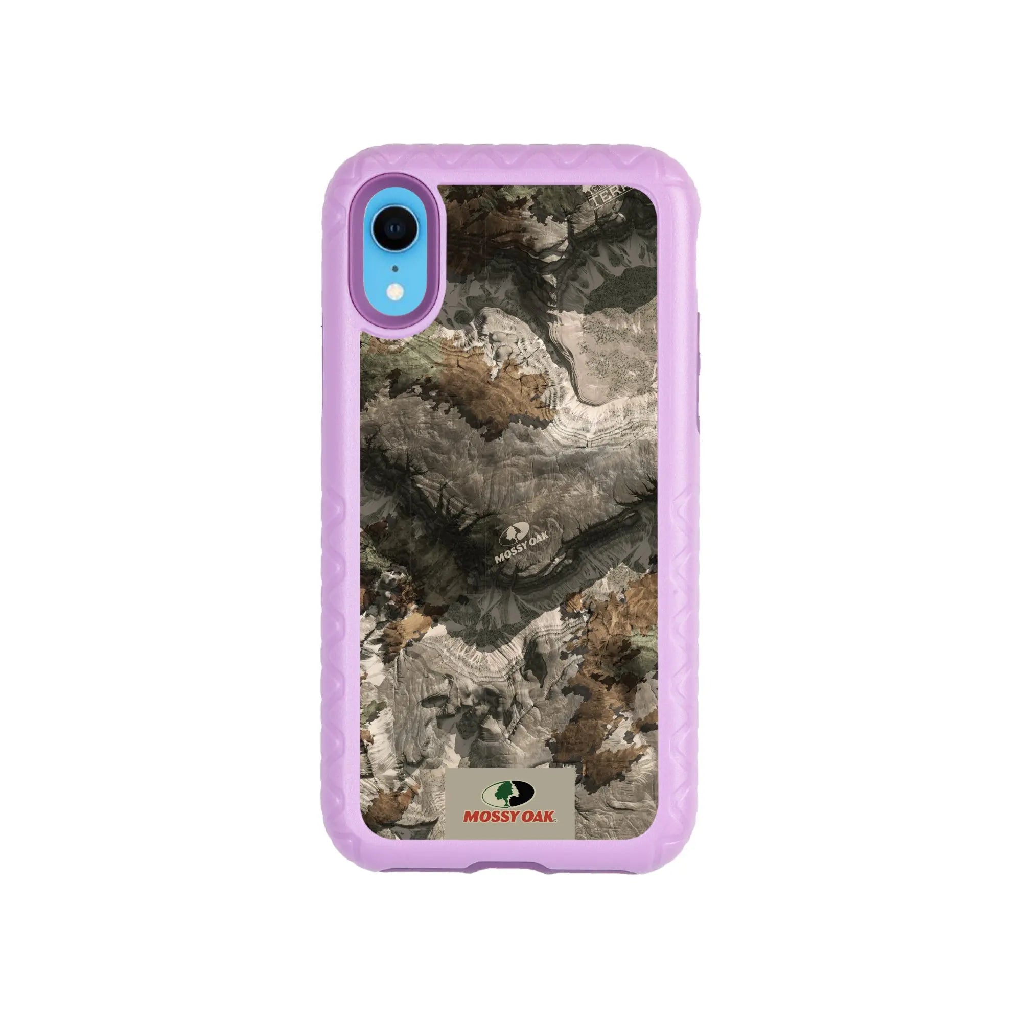 Mossy Oak Fortitude Series for Apple iPhone XR - Terra Gila - Custom Case - LilacBlossomPurple - cellhelmet