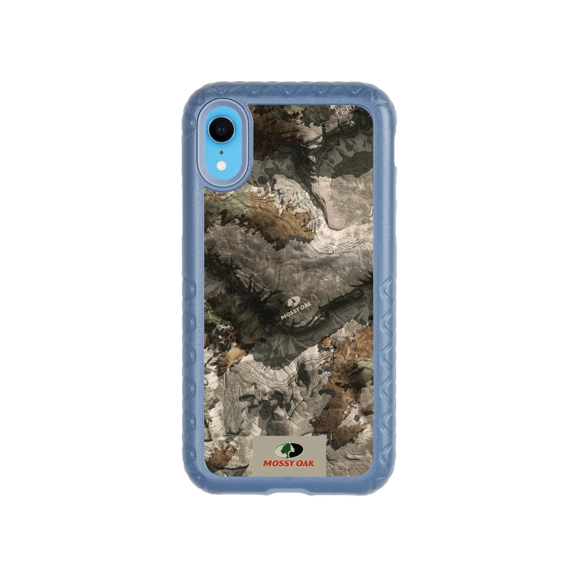 Mossy Oak Fortitude Series for Apple iPhone XR - Terra Gila - Custom Case - SlateBlue - cellhelmet