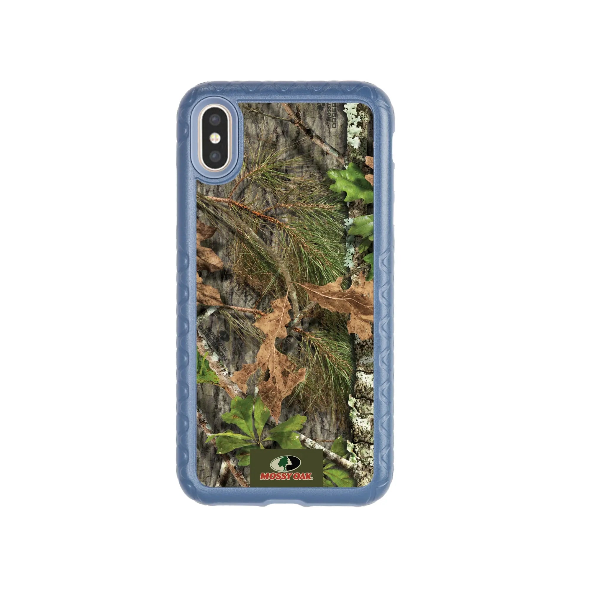 Mossy Oak Fortitude Series for Apple iPhone XS Max - Obsession - Custom Case - SlateBlue - cellhelmet