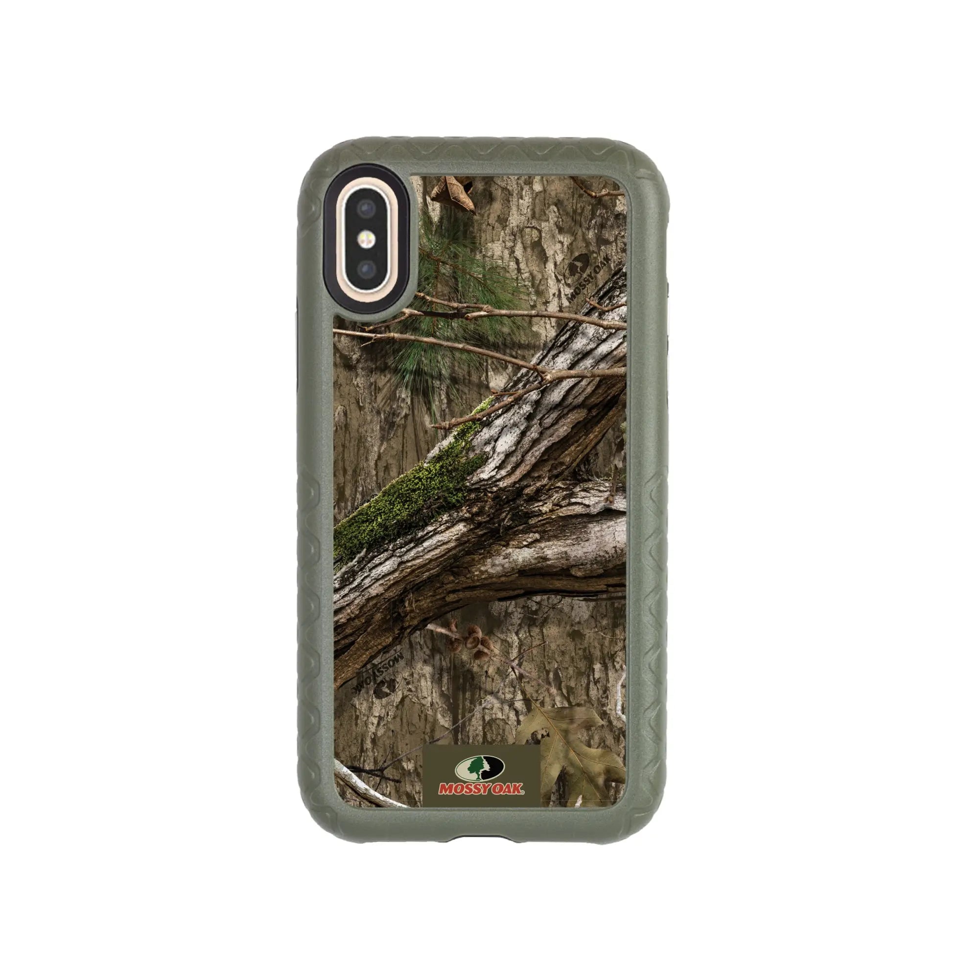 Mossy Oak Fortitude Series for Apple iPhone XS/X - Country DNA - Custom Case - OliveDrabGreen - cellhelmet