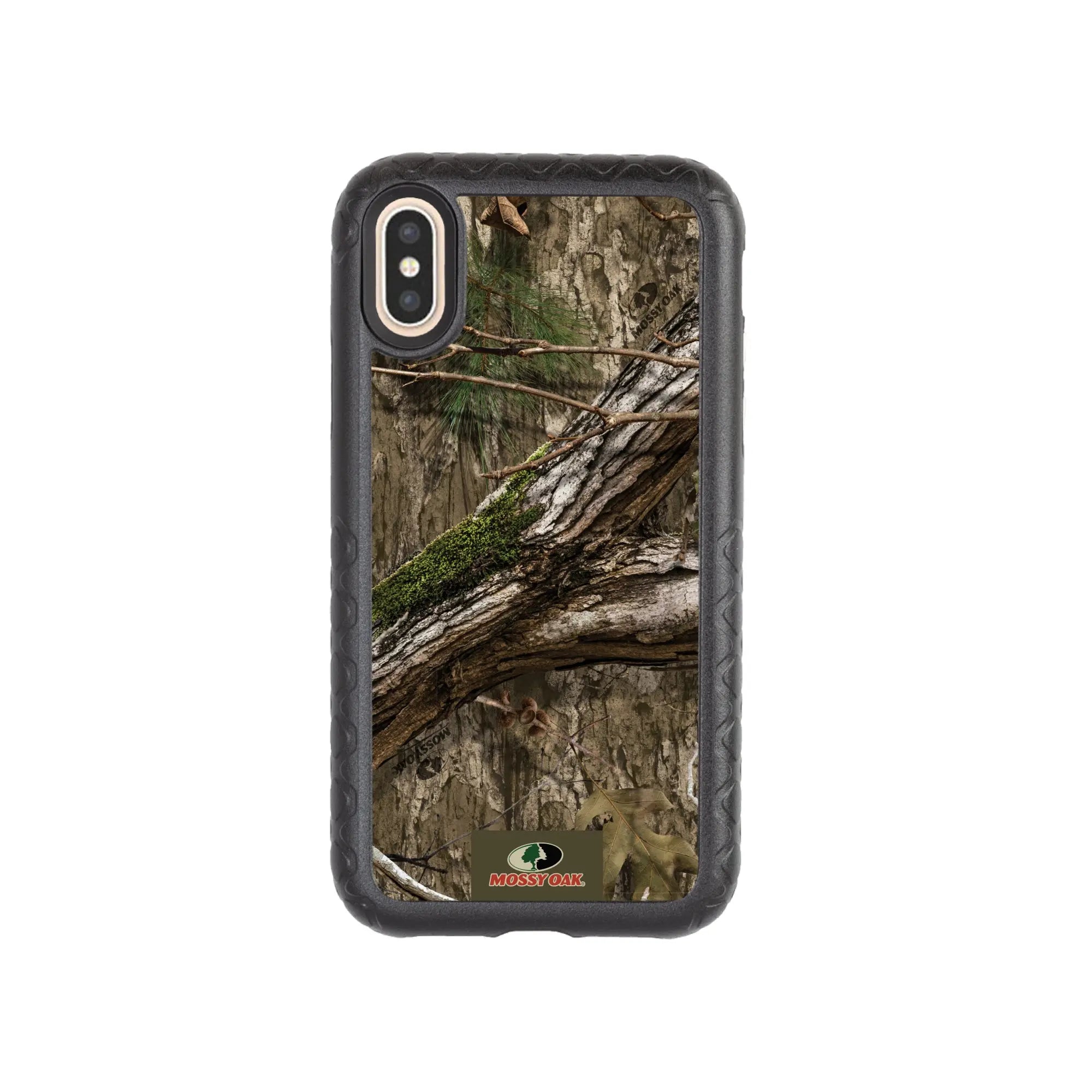 Mossy Oak Fortitude Series for Apple iPhone XS/X - Country DNA - Custom Case - OnyxBlack - cellhelmet