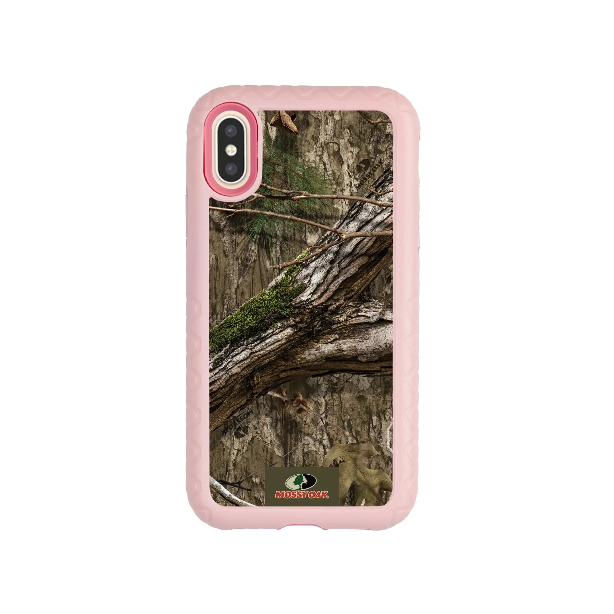 Mossy Oak Fortitude Series for Apple iPhone XS/X - Country DNA - Custom Case - PinkMagnolia - cellhelmet