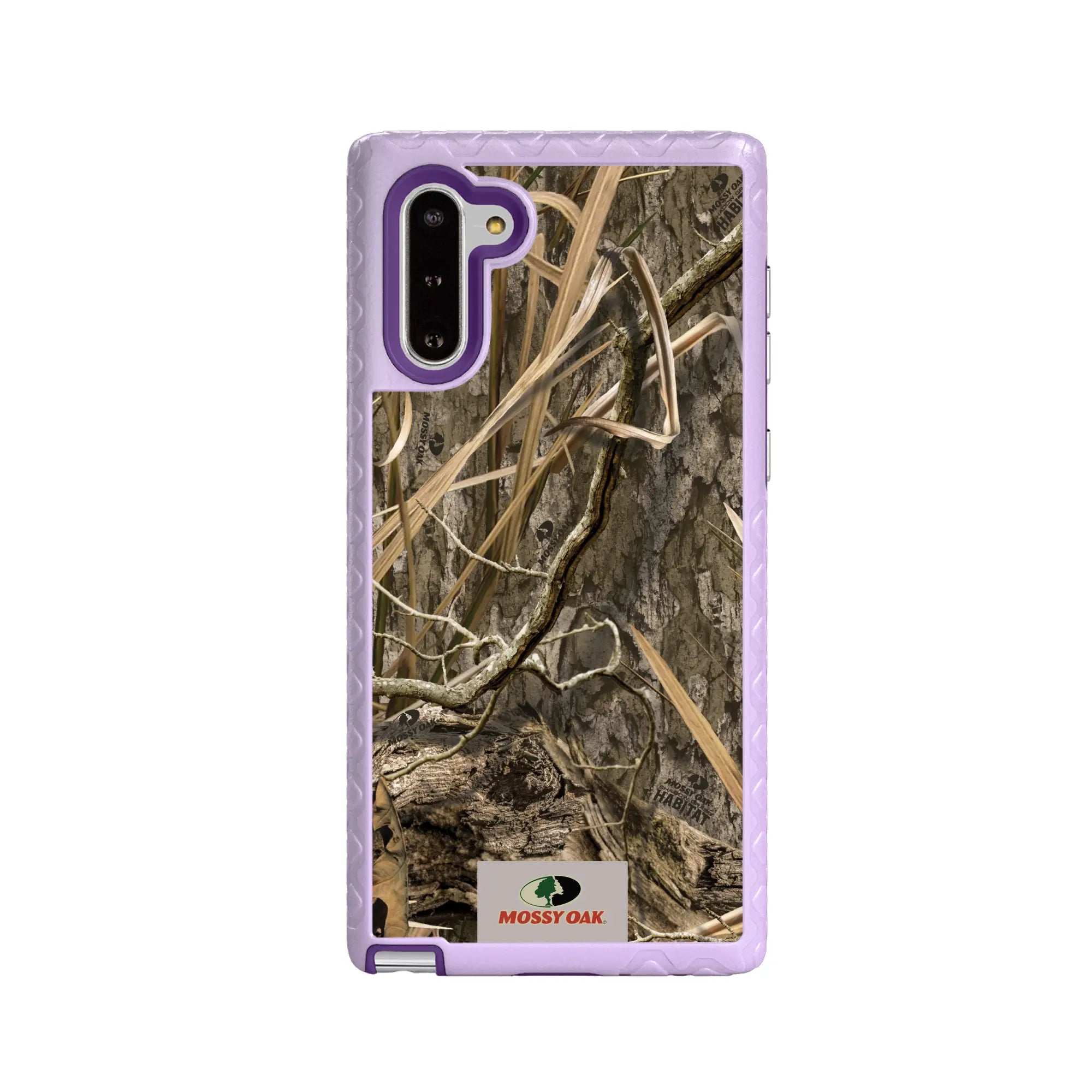 Mossy Oak Fortitude Series for Samsung Galaxy Note 10 - Shadow Grass - Custom Case - LilacBlossomPurple - cellhelmet