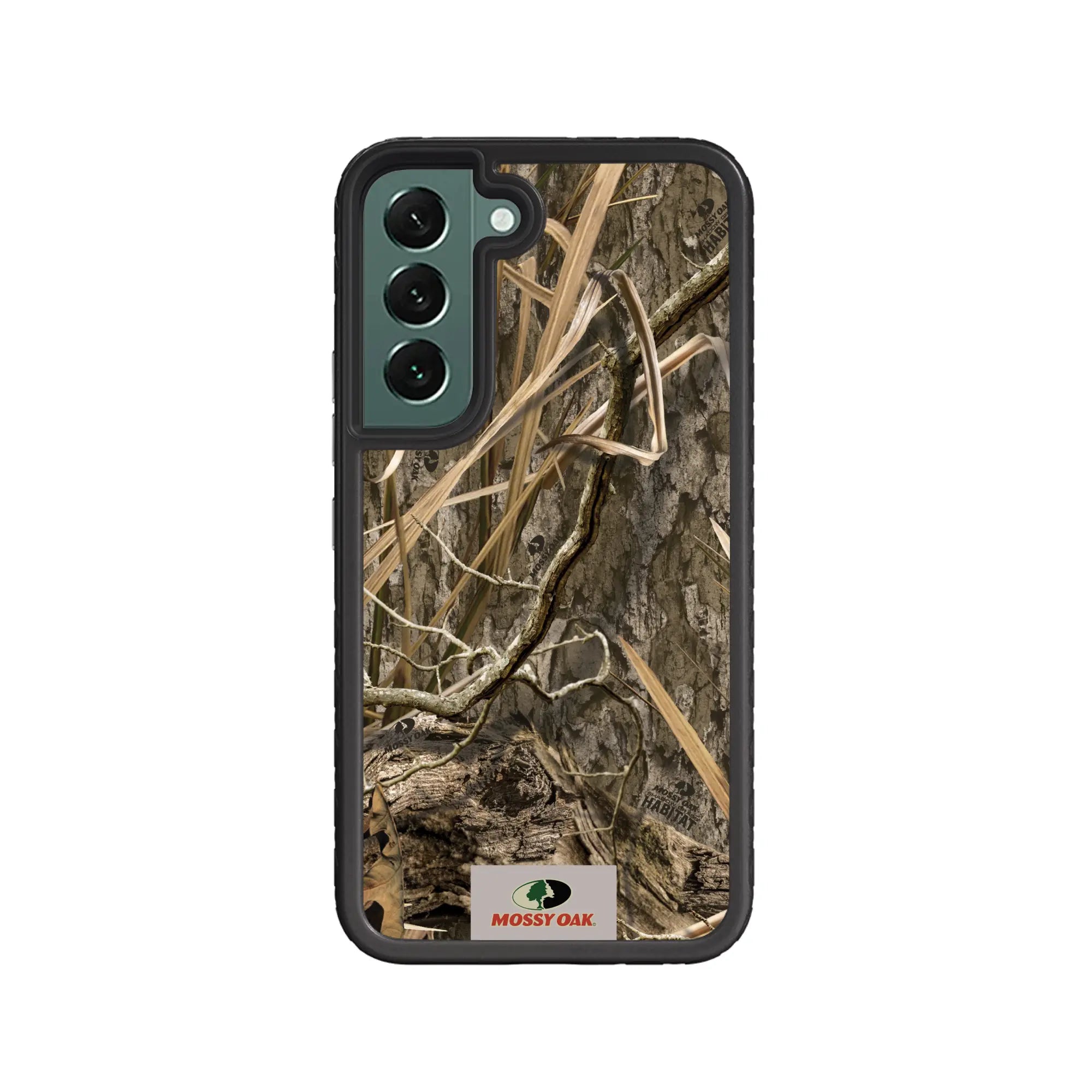 Mossy Oak Fortitude Series for Samsung Galaxy S22 5G - Shadow Grass - Custom Case - OnyxBlack - cellhelmet