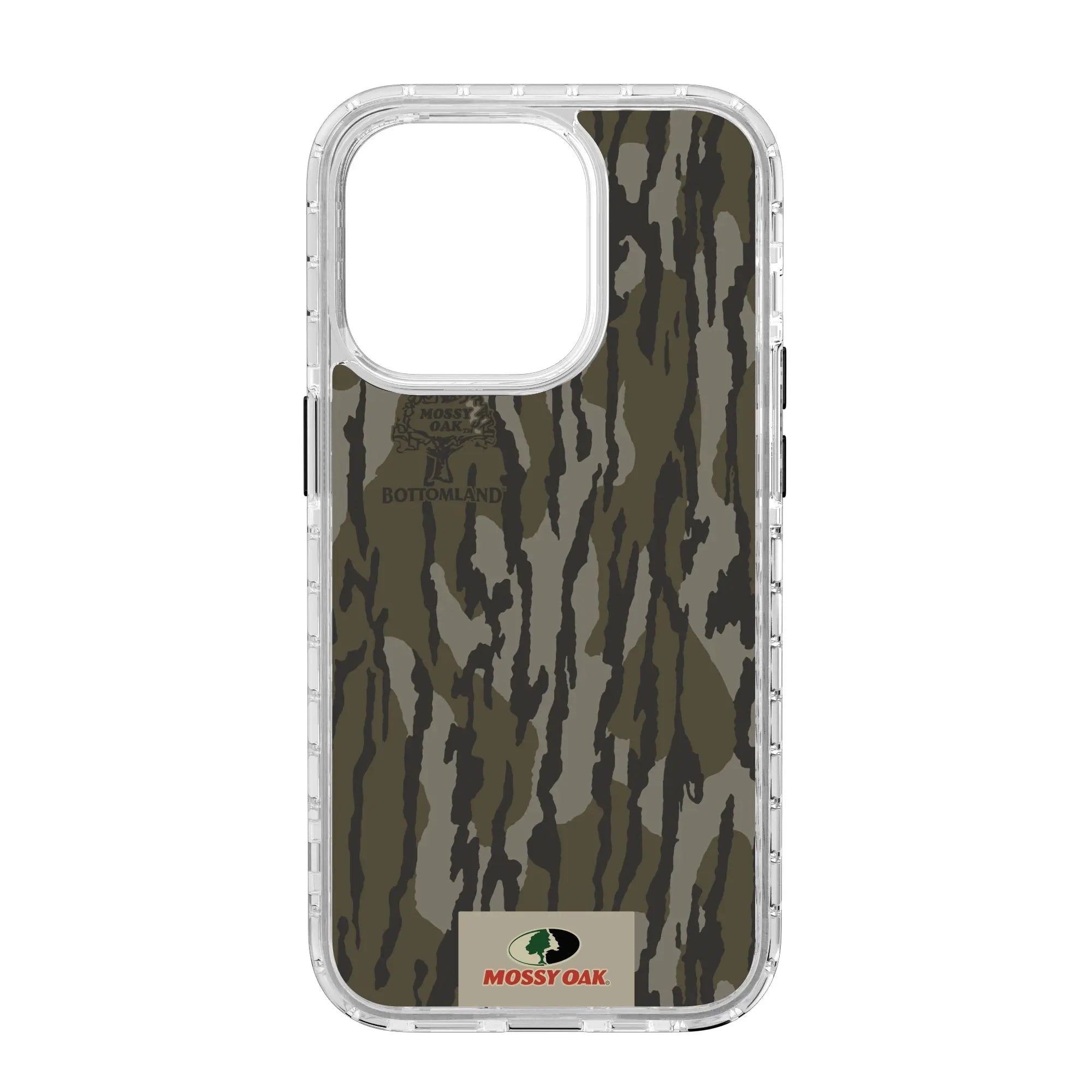 Mossy Oak Magnitude Series for Apple iPhone 14 Pro  - Bottomland Orig - Custom Case - CrystalClear - cellhelmet