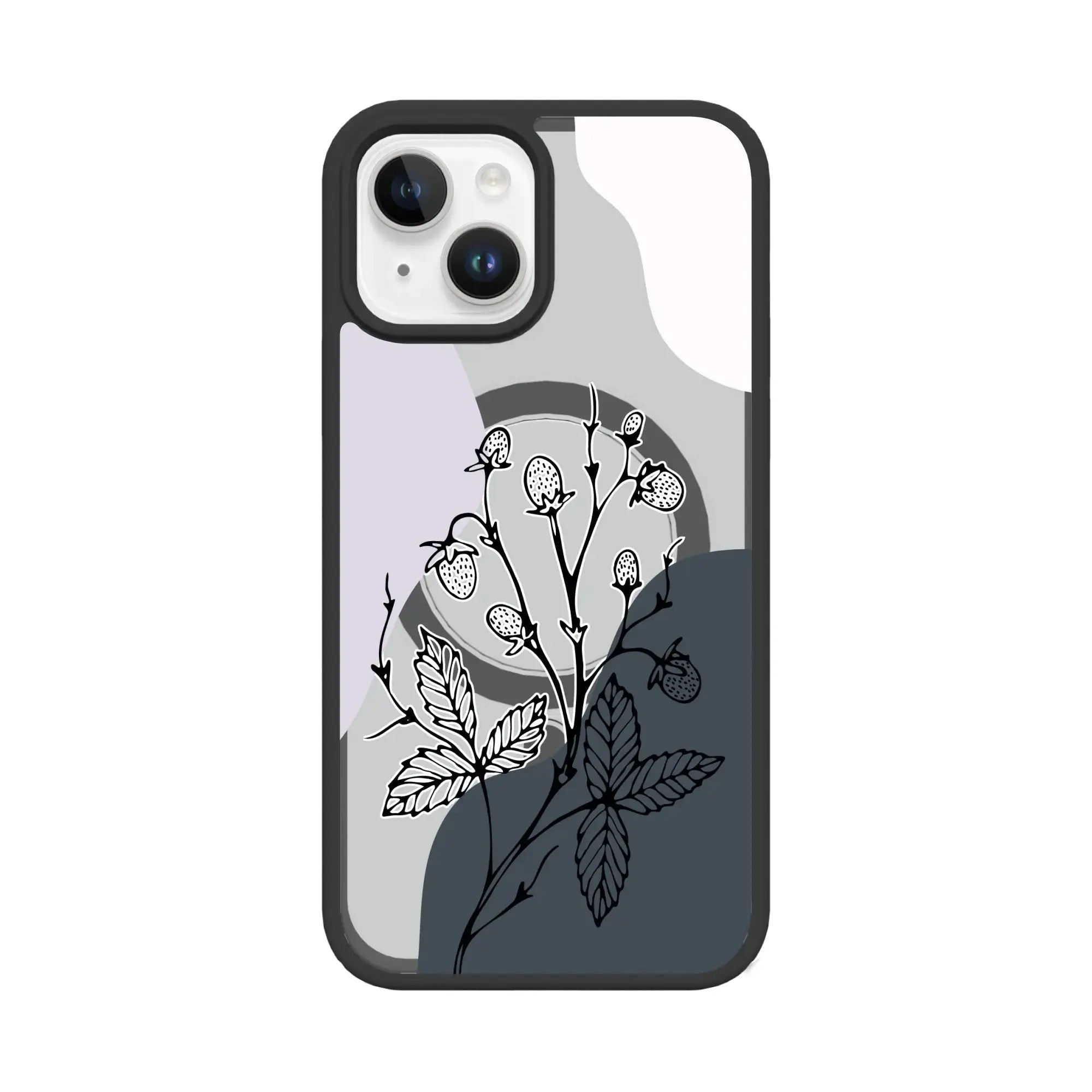 Night | Botanical Fusion | Custom MagSafe Case Design for Apple iPhone 15 Series