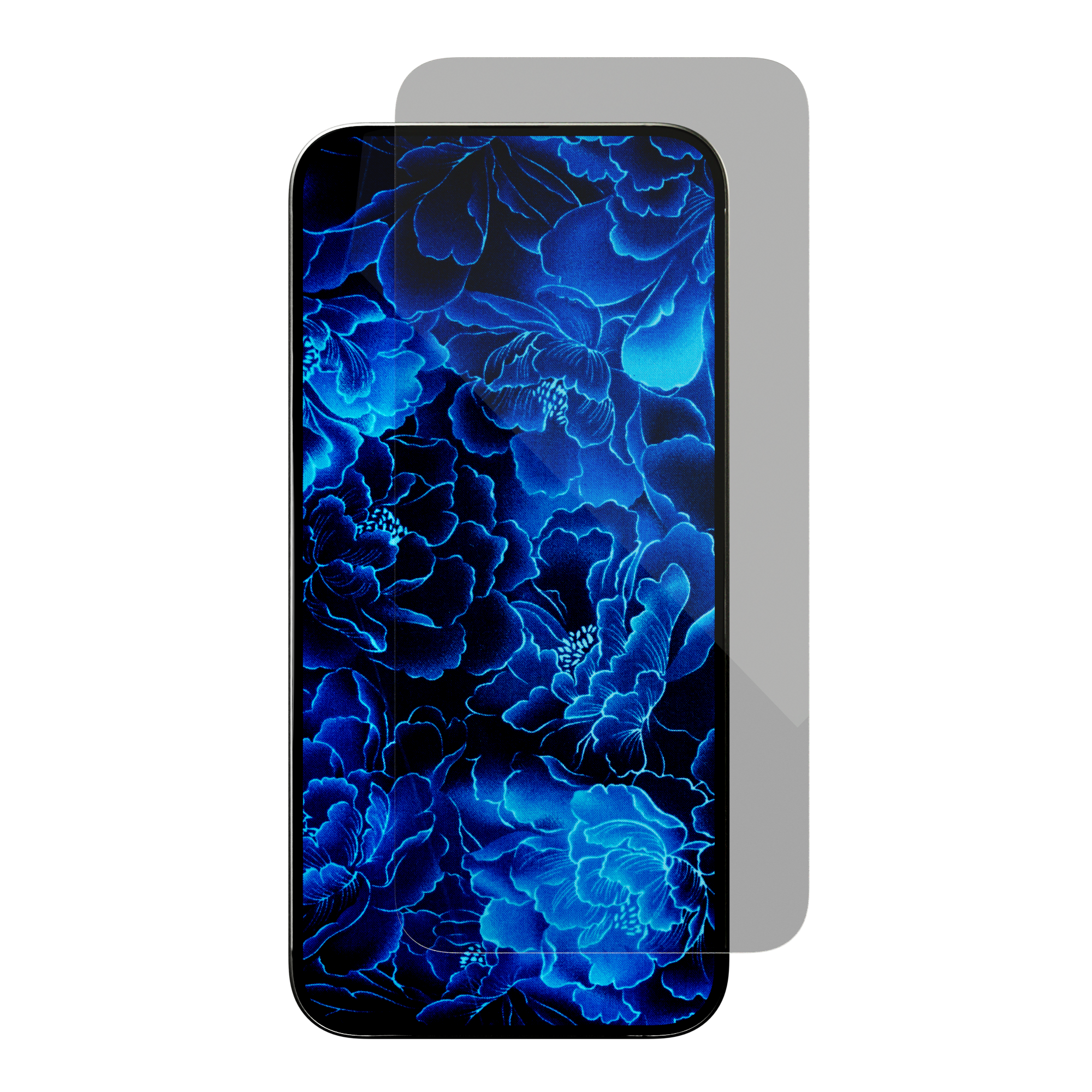 Blue Light Blocking Tempered Glass for iPhone 16 w/ Alignment tray and Anti-Microbial