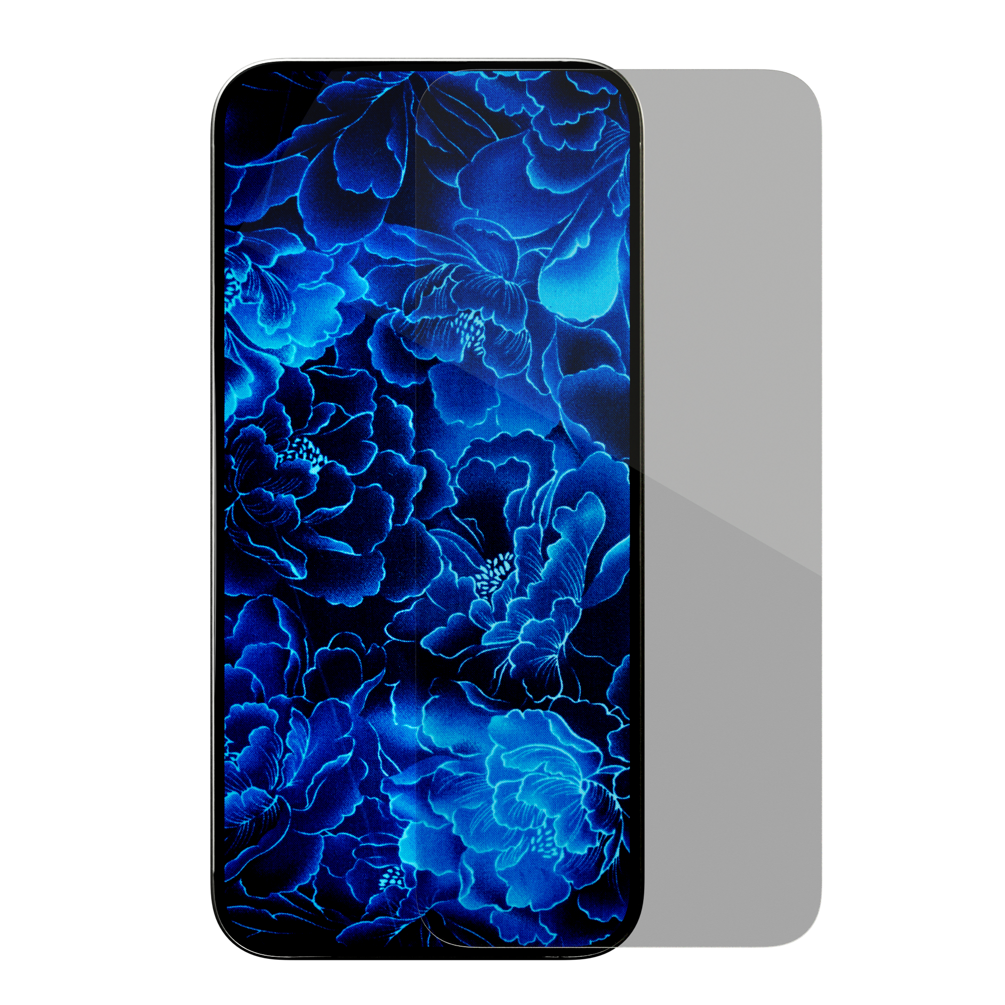 Blue Light Blocking Tempered Glass for iPhone 16 w/ Alignment tray and Anti-Microbial