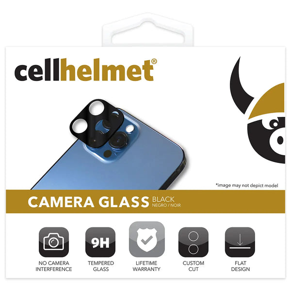 cellhelmet  Tempered Camera Glass for Apple iPhone 13 Pro and Pro Max