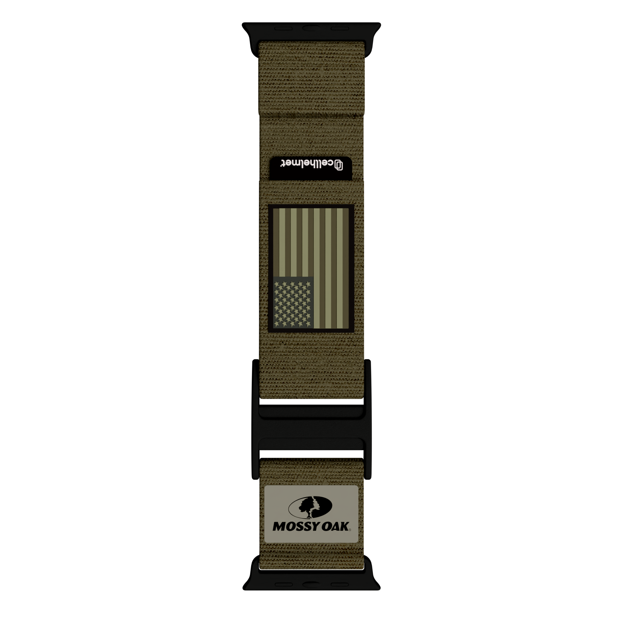 Mossy Oak Watch Band for Apple Watch 38/40/41mm / Regular (152-190mm) / Olive Drab Green