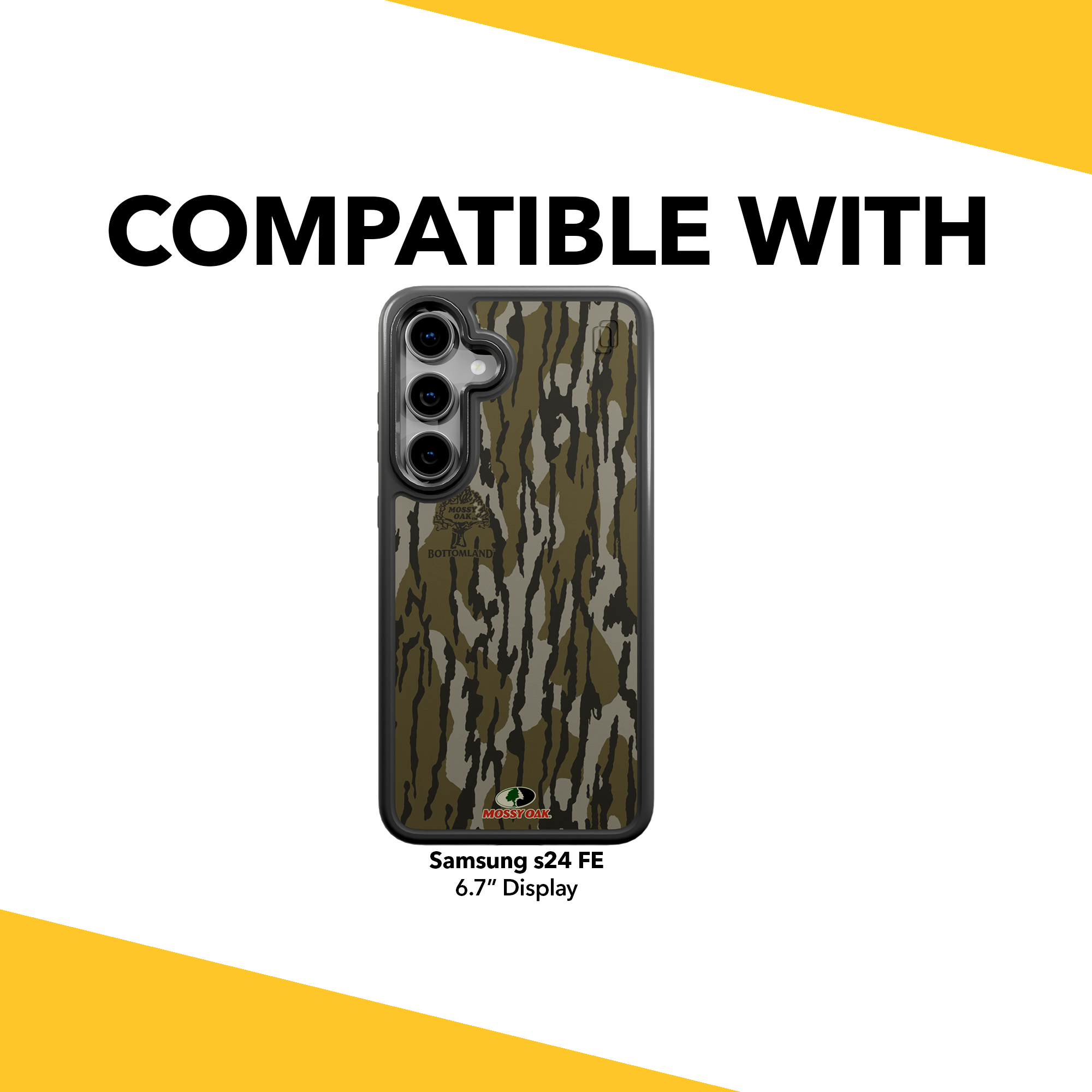 Mossy Oak Fortitude Series for Samsung Galaxy S24 FE - Bottomland Original