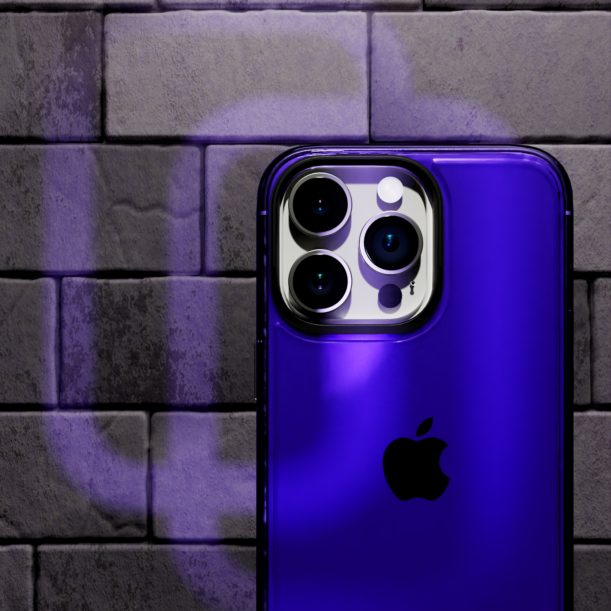 Slim TPU Case for Apple iPhone 15 Plus | Midnight Lilac | Altitude Series