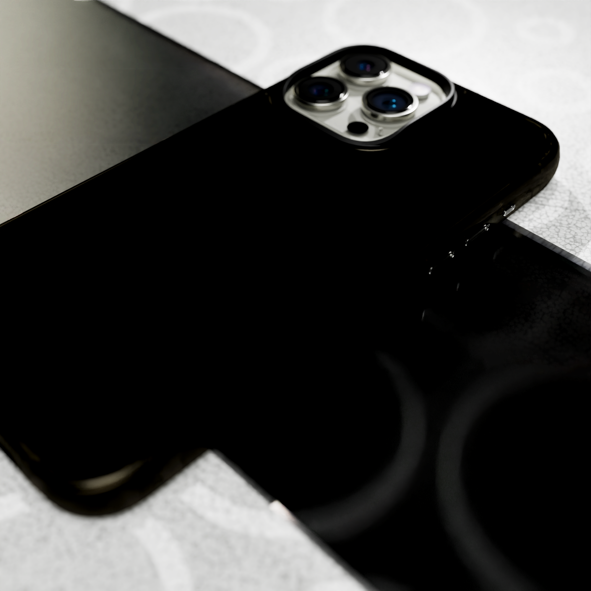 Slim TPU Case for Apple iPhone 15 | Onyx Black | Altitude Series