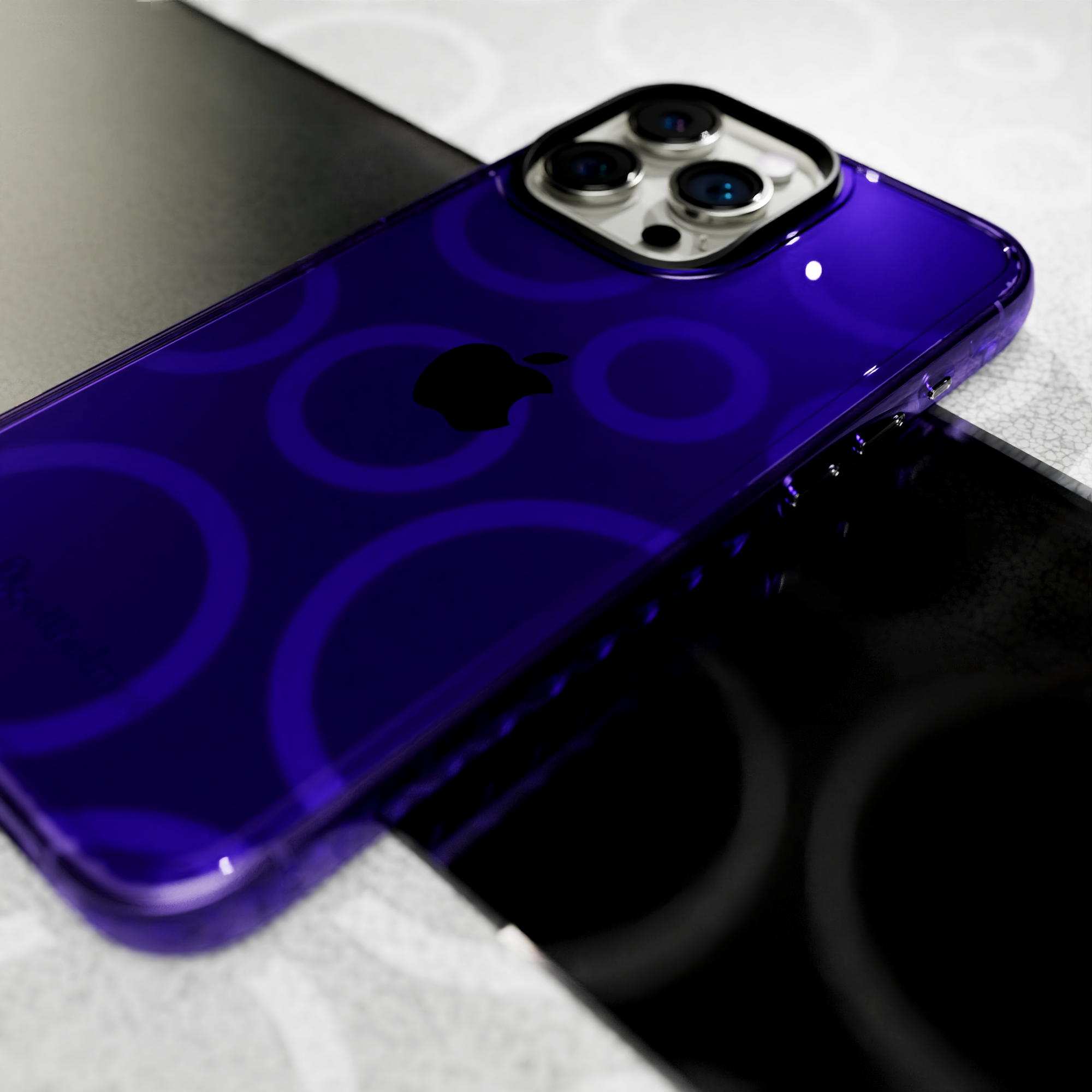 Slim TPU Case for Apple iPhone 15 Plus | Midnight Lilac | Altitude Series